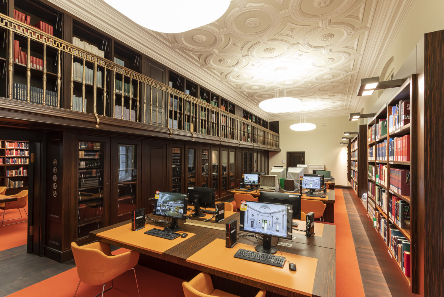 Annex des Musik-Lesesaals, wo Werke von Weltgeltung studiert werden können. Foto: Staatsbibliothek zu Berlin - PK