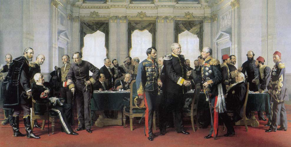 Kaiserreich: Der Berlin Kongress, Ölgemälde von Anton von Werner, 1881. Foto: Gemeinfrei