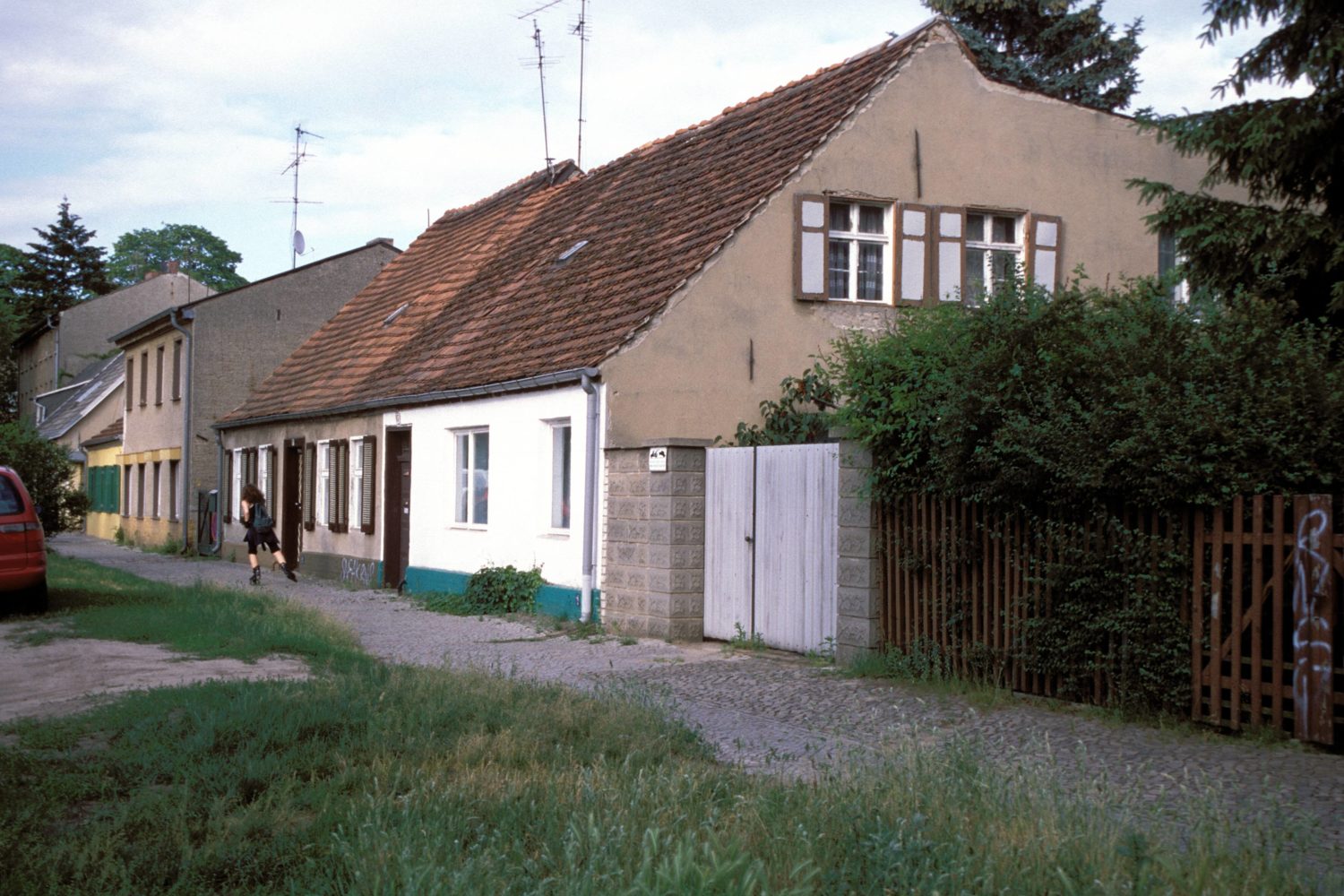 Potsdam in den 1990er-Jahren: Häuser im Norden von Potsdam, 1999. Foto: Imago/Hanke