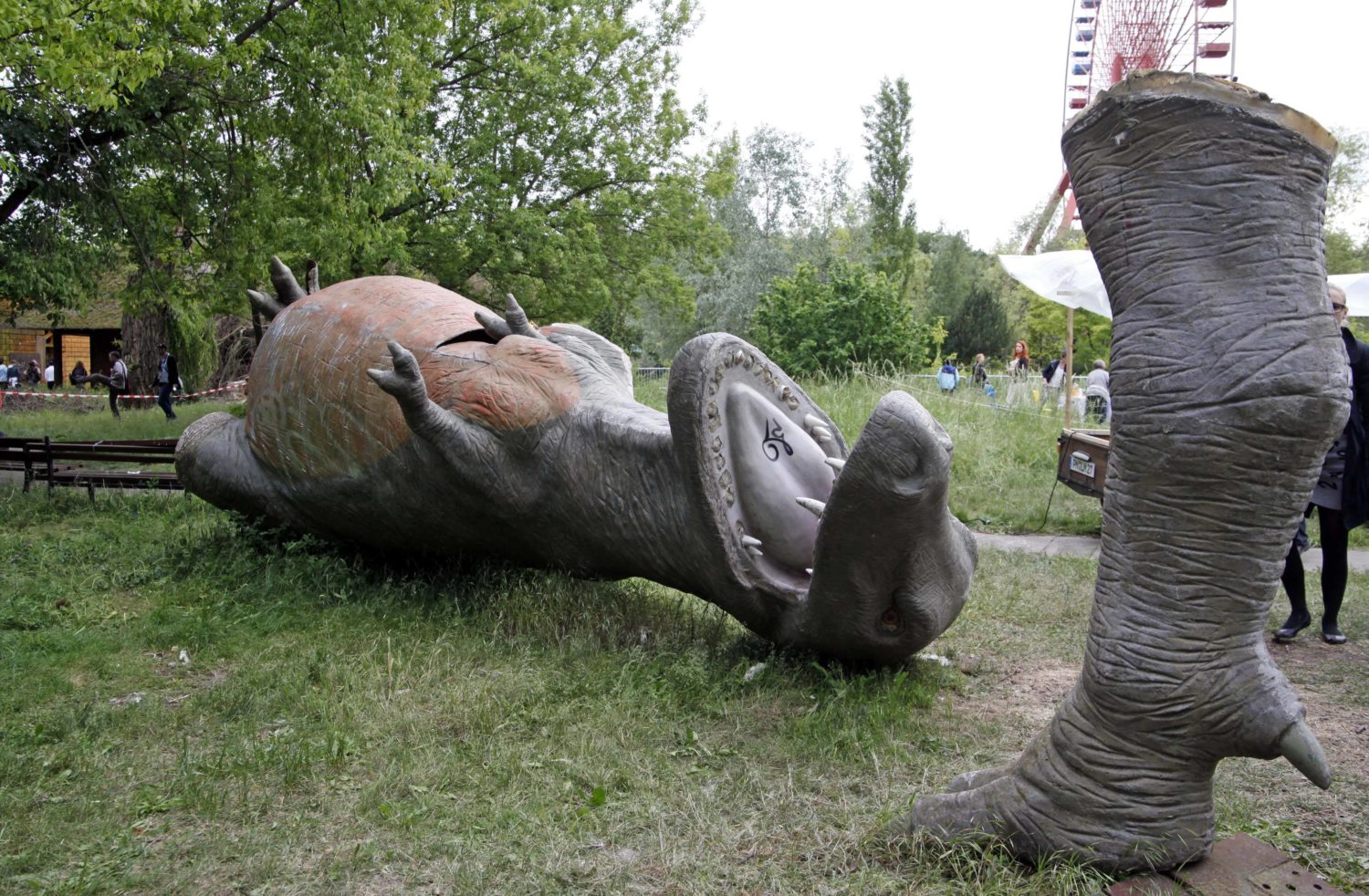 Geplatzte Träume und verlassene Lebensräume machten den Spreepark zu einem Berliner Mythos. Copyright: Imago Images/Sabine Gudath 