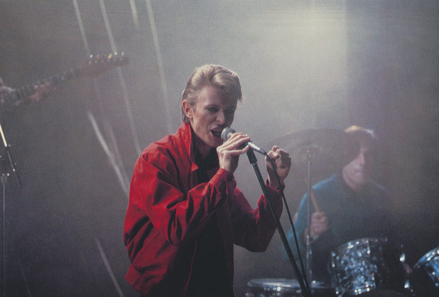 David Bowie bei einem Konzert in West-Berlin, 1981. Foto: Imago/United Archives