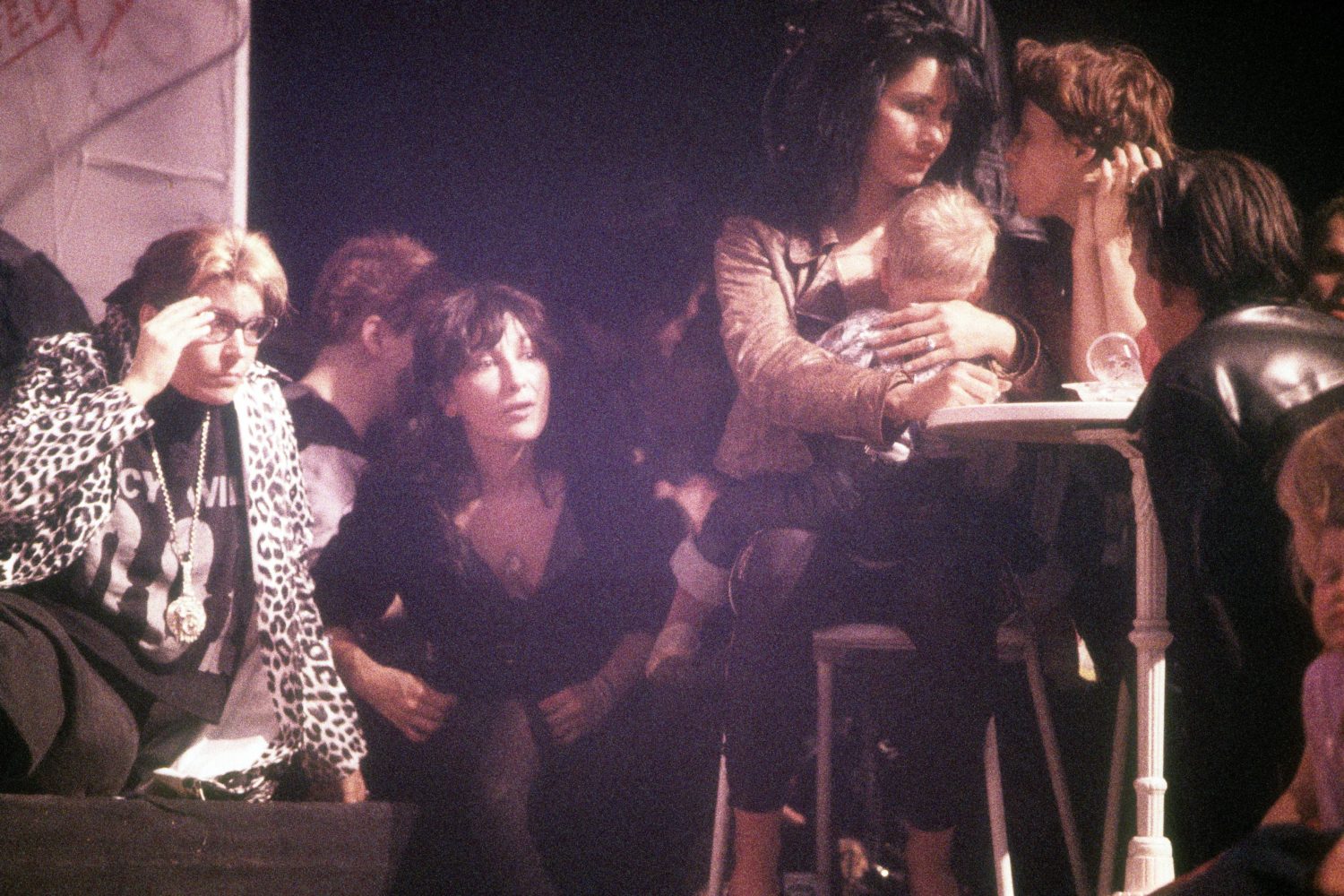 In Nina Hagens TV-Show "Café Paradise", 1987. Foto: Imago/Brigani-Art