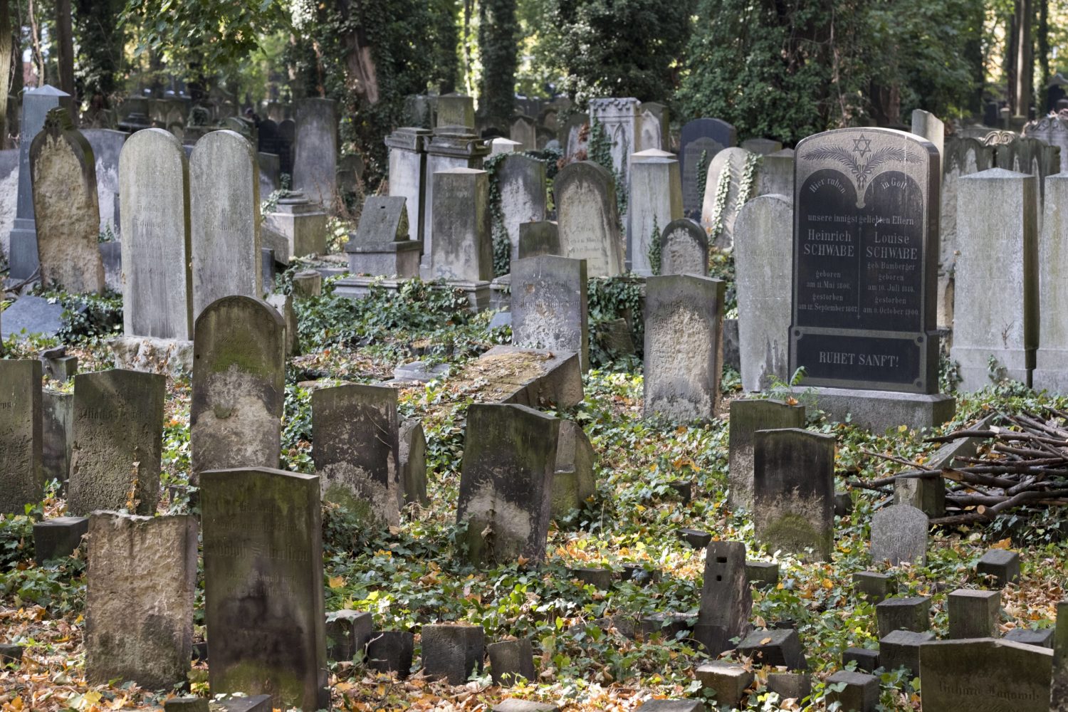 Jüdischer Friedhof an der Schönhauser Allee in Prenzlauer Berg. Foto: Imago/Seeliger