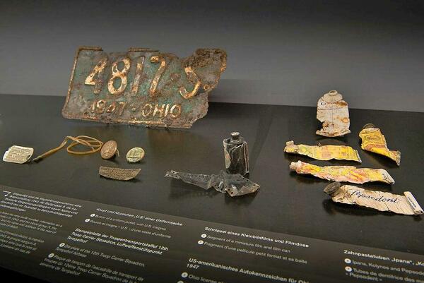 Grabungsfunde vom Archäologie-Projekt Tempelhofer Feld. Foto: Alliierten Museum/Chodan