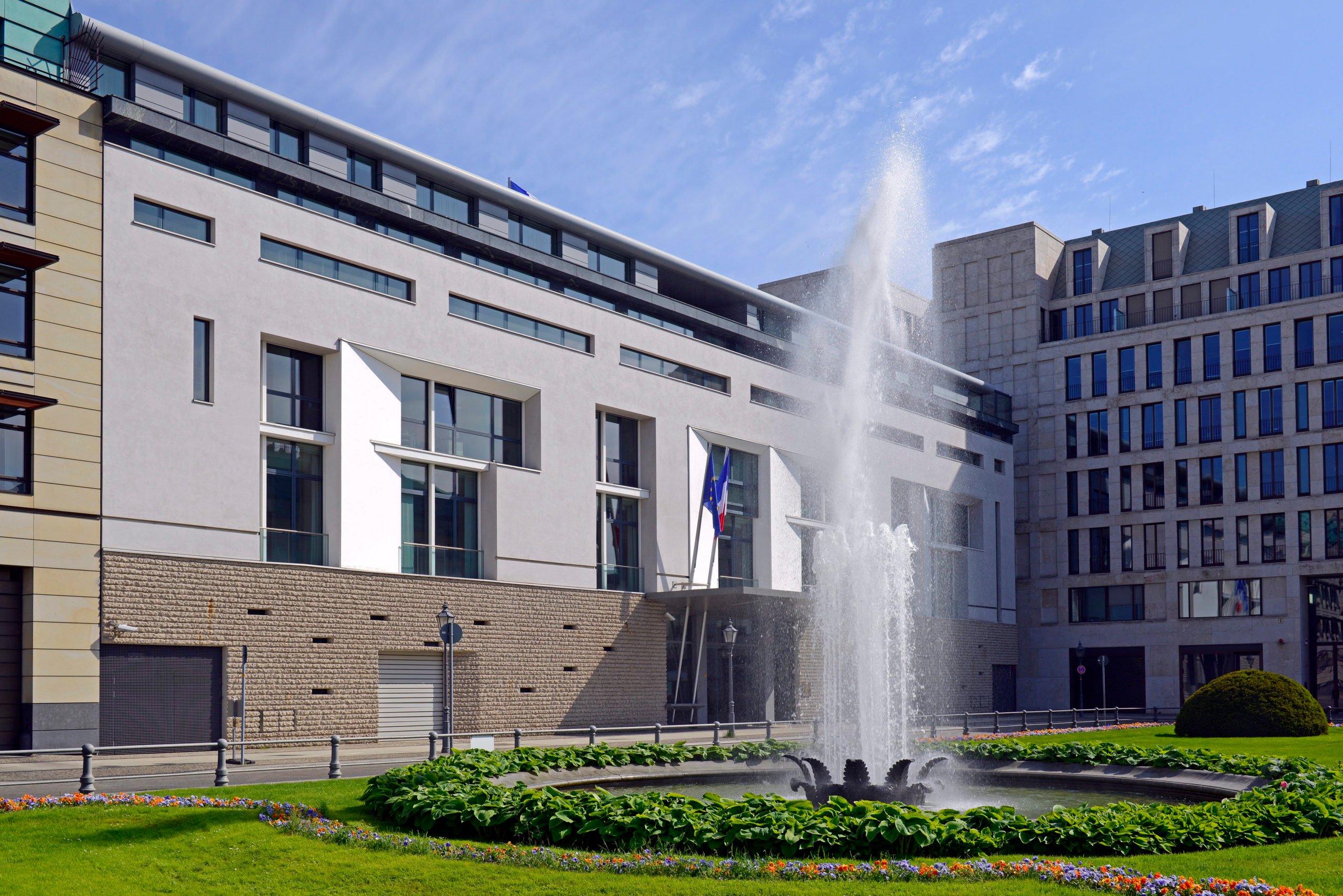 Französische Botschaft am Pariser Platz. Foto: Imago/McPhoto