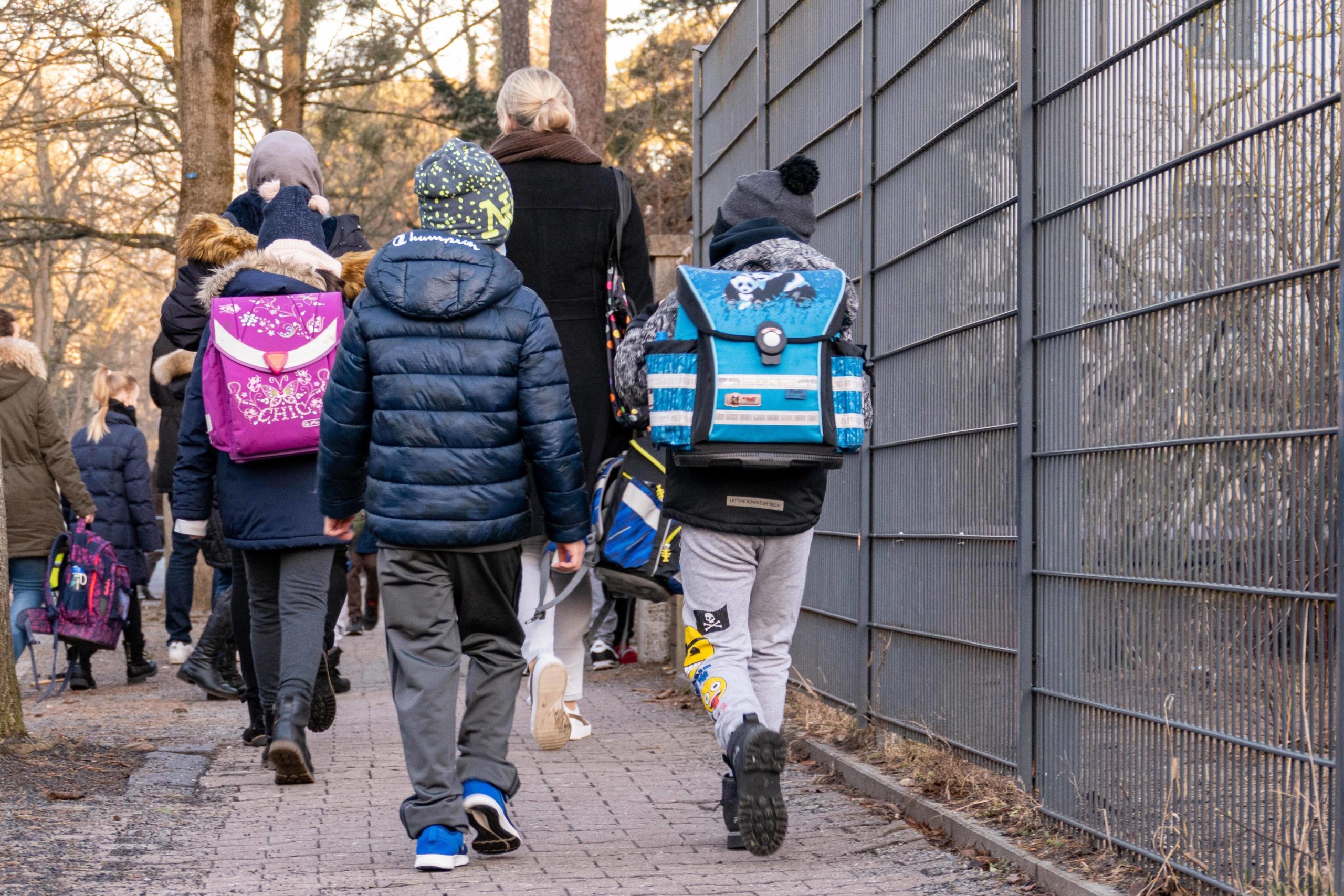 Berlin Am 22. Februar 2021 öffneten Berlins Schulen wieder: Die Stadt steht vor einer heißen Phase im Kampf gegen die Pandemie.