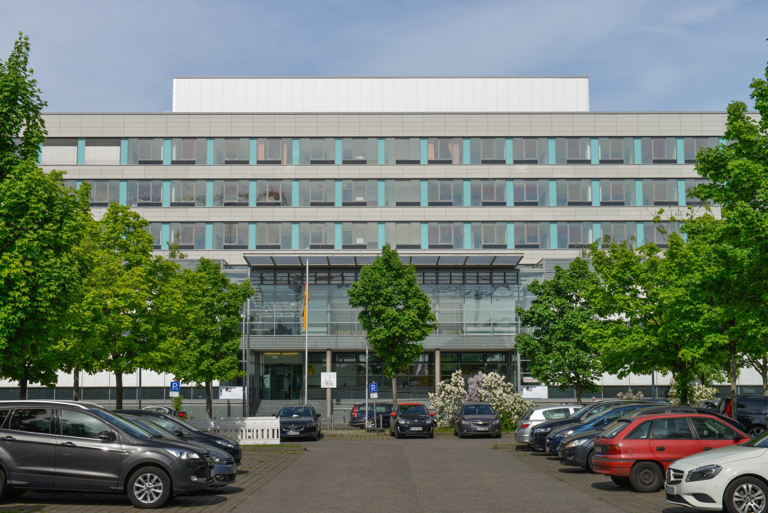Der Neubau des Bundeswehrkrankenhauses in Mitte. Foto: Imago/Joko