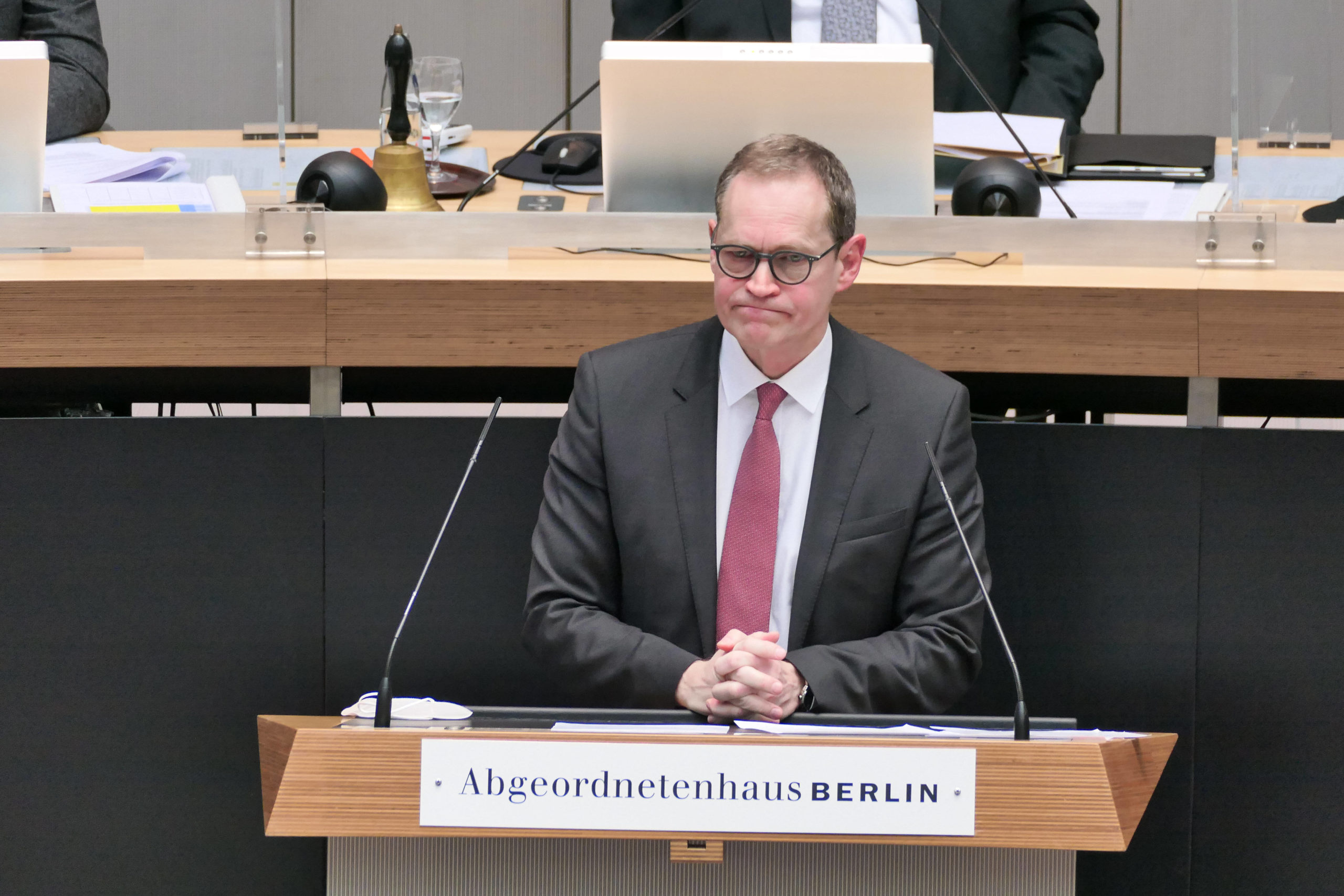 Der Regierende Bürgermeister von Berlin, Michael Müller. Die Notbremse aufgrund der hohen Inzidenz ist nicht so seine Sache. Foto: Imago/Stefan Zeitz