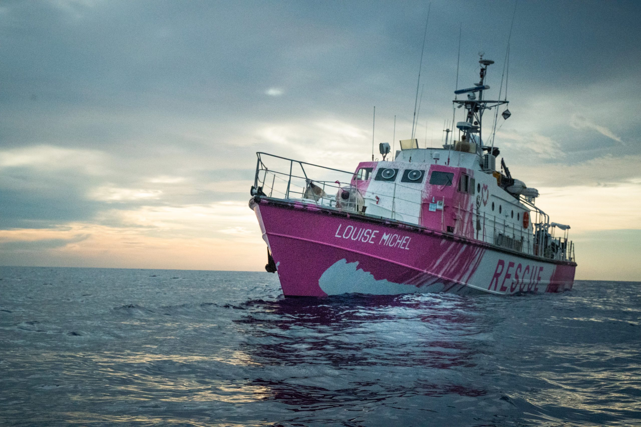 Die MV Louise Michel hat nach eigenen Angaben bereits 89 Menschen im Mittelmeer das Leben gerettet. Foto: Louise Michel
