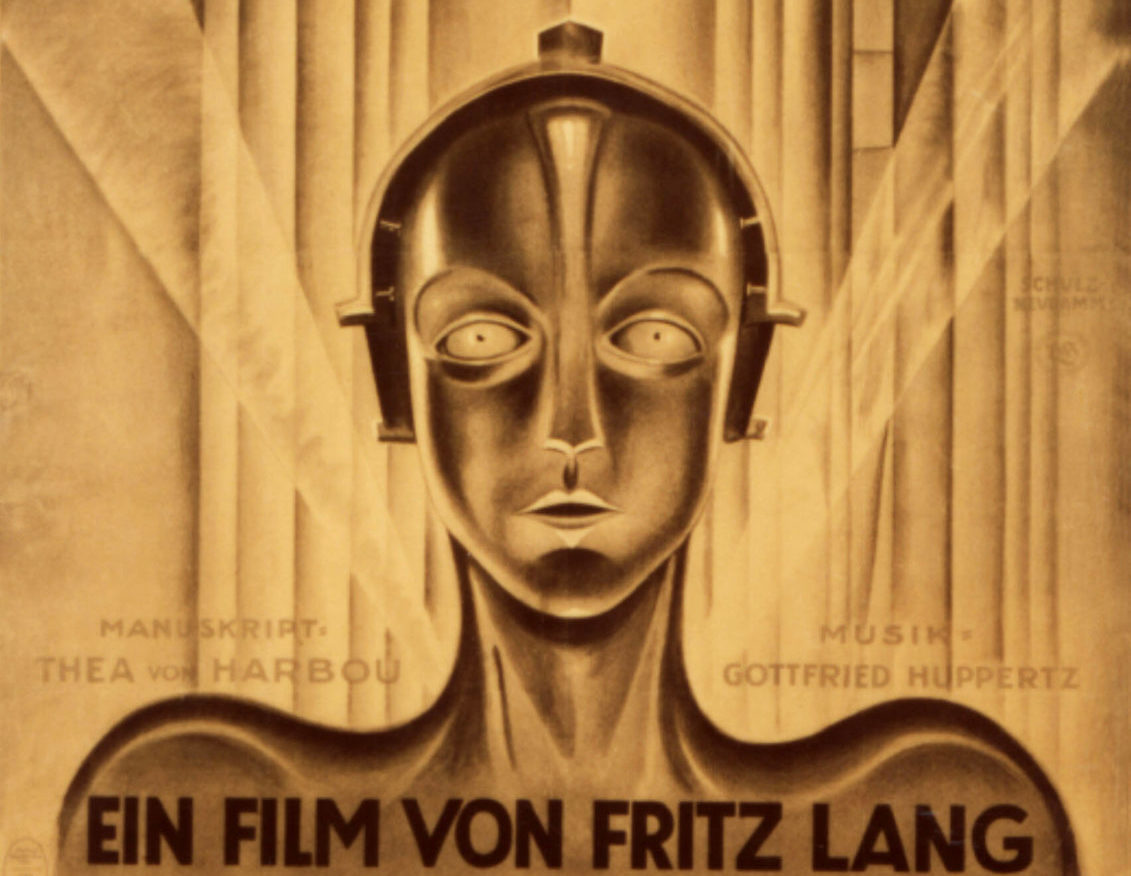 Filmplakat zu Fritz Langs "Metropolis", 1927. Foto: Imago/ Everett Collection 