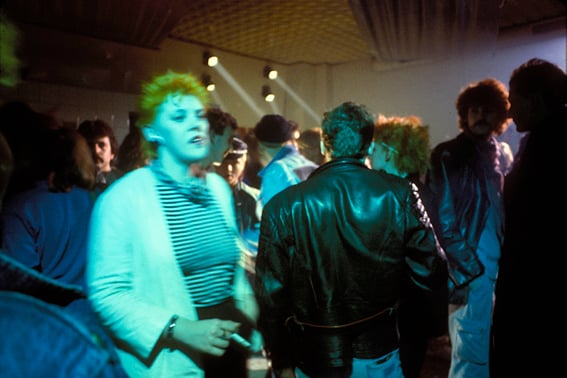 Der Mink Club in West-Berlin, 1980er-Jahre. Foto: Ilse Ruppert