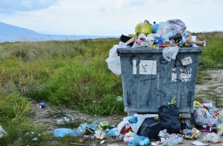 Illegale Müllentsorgung kann euch bis zu 30 Euro Strafe kosten. Foto: Pixabay/RitaE