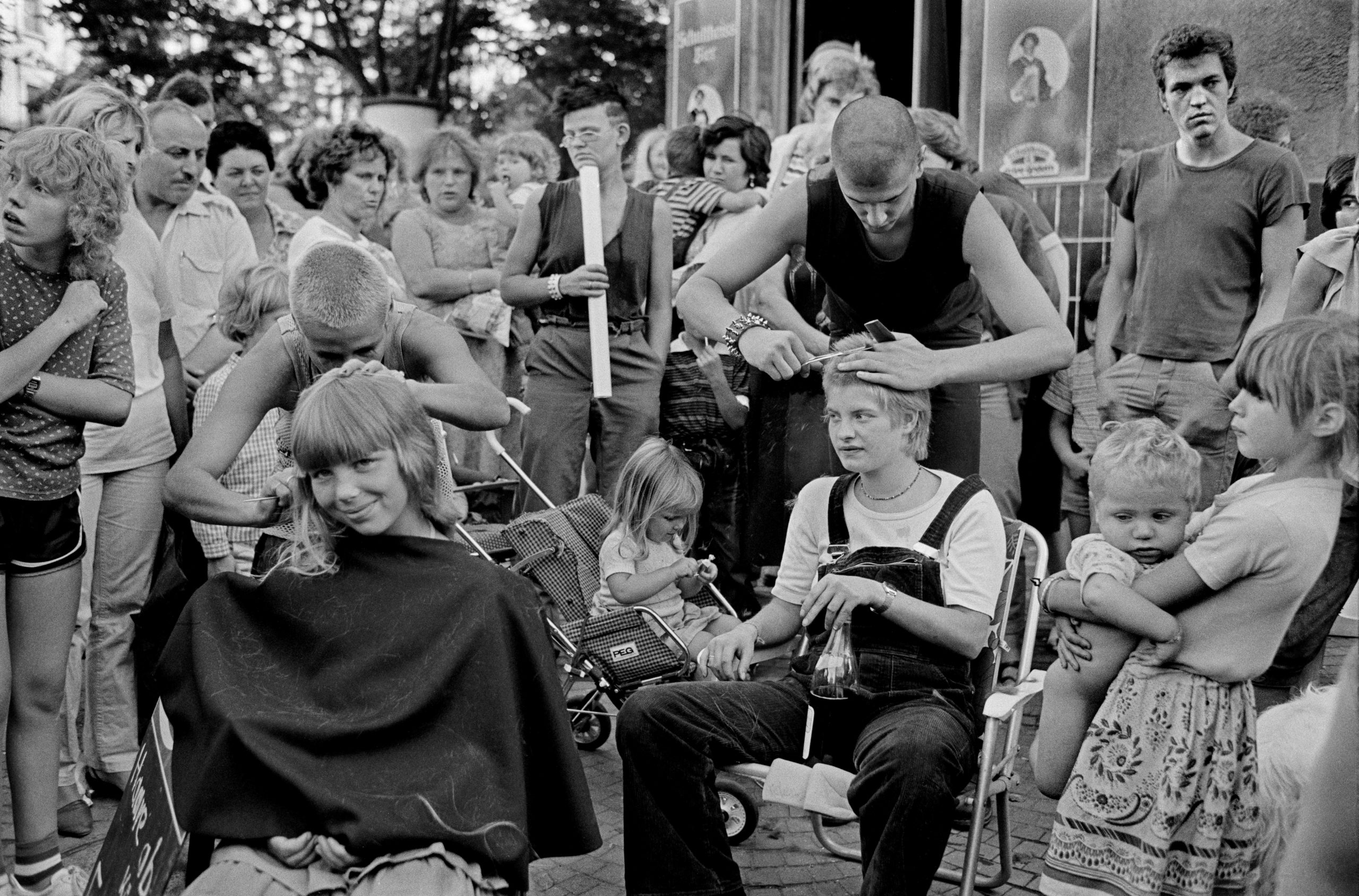 Straßenfest im Wrangelkiez, 1983. Foto: Christian Schulz