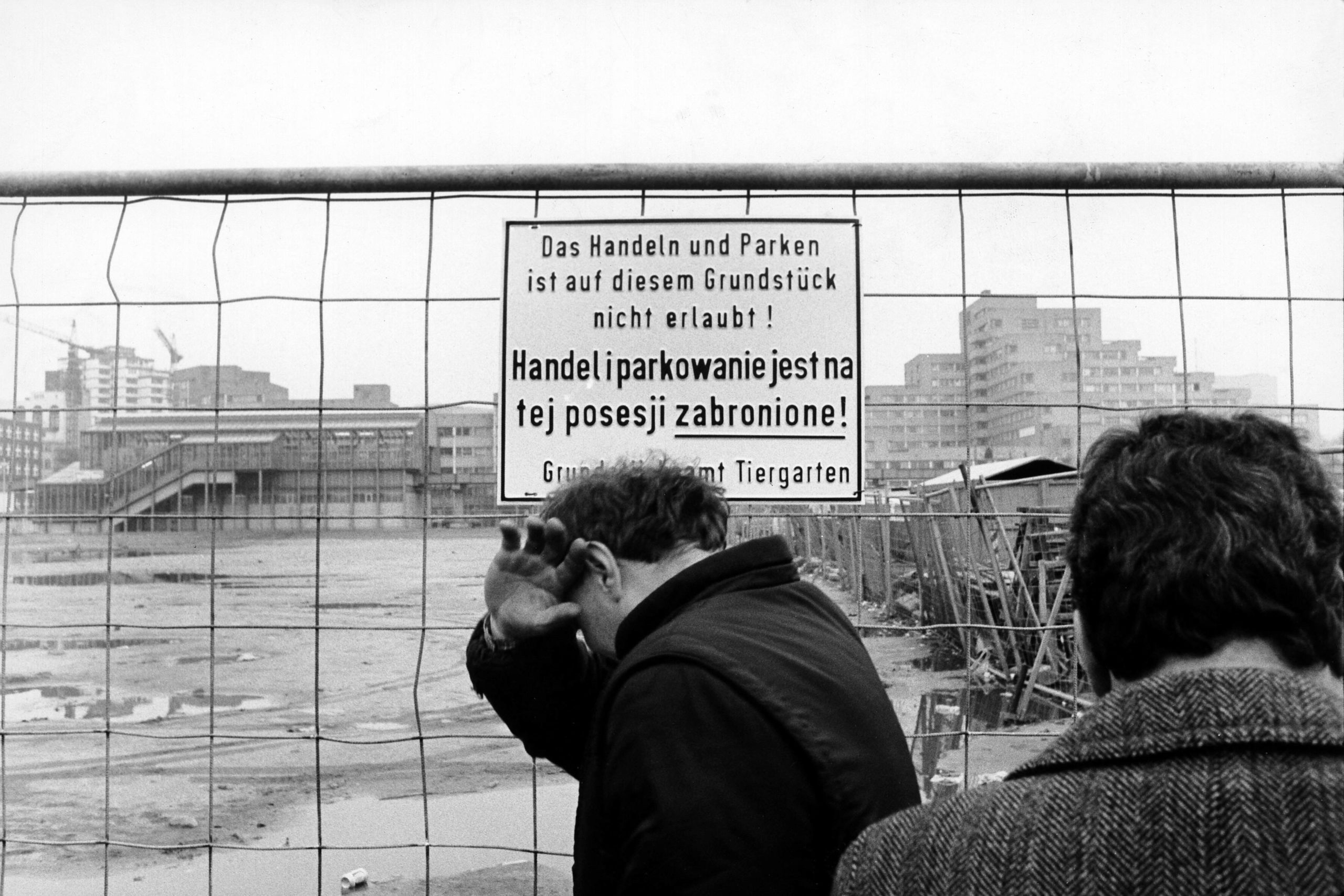 Ein polnischer Händler, der nicht fotografiert werden will. Foto: Imago/Jürgen Ritter