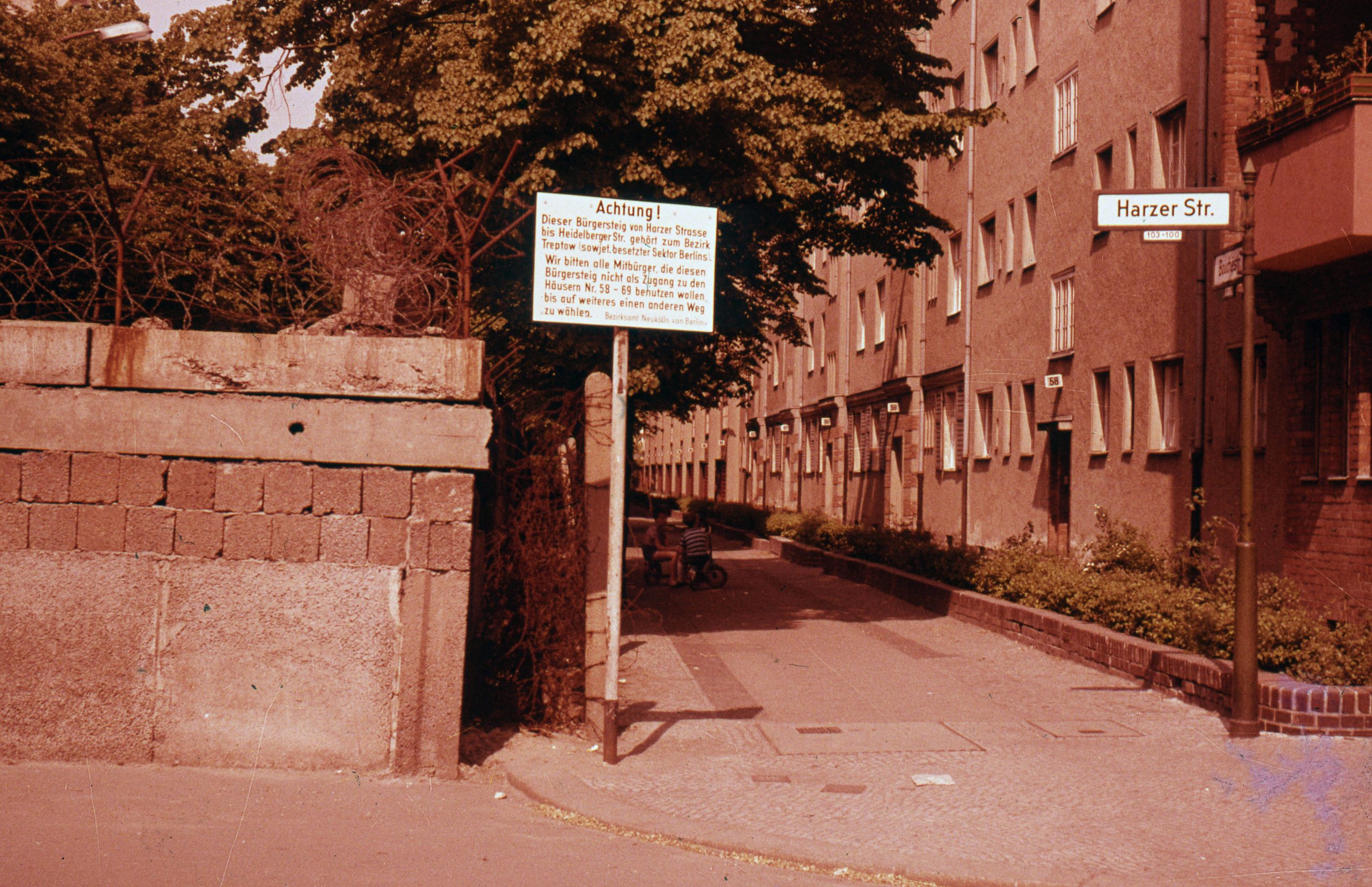 Harzer Straße, frühe 1960er-Jahre. Foto: Imago/Gerhard Leber 