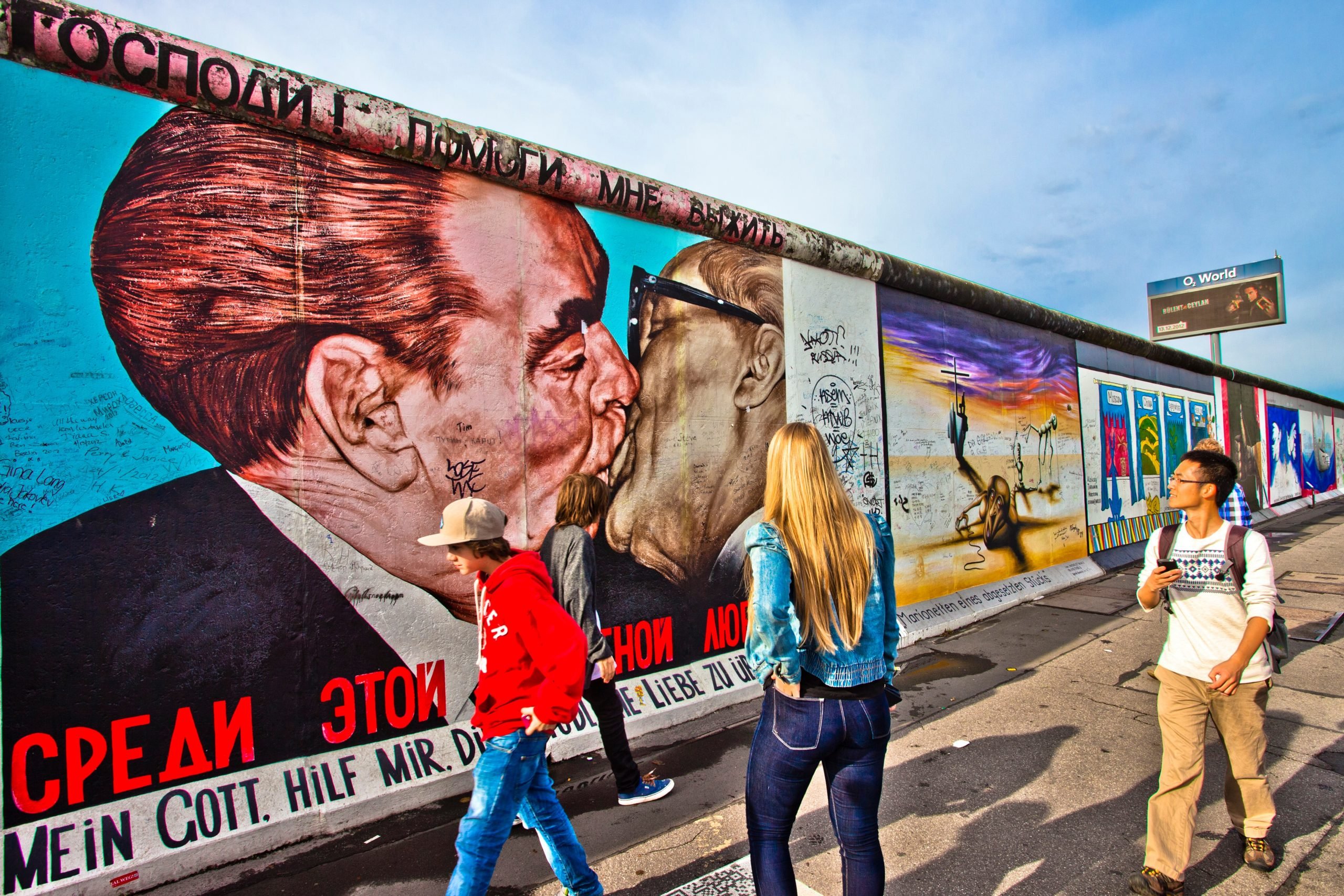 12 Sehenswürdigkeiten in Friedrichshain: die East Side Gallery 