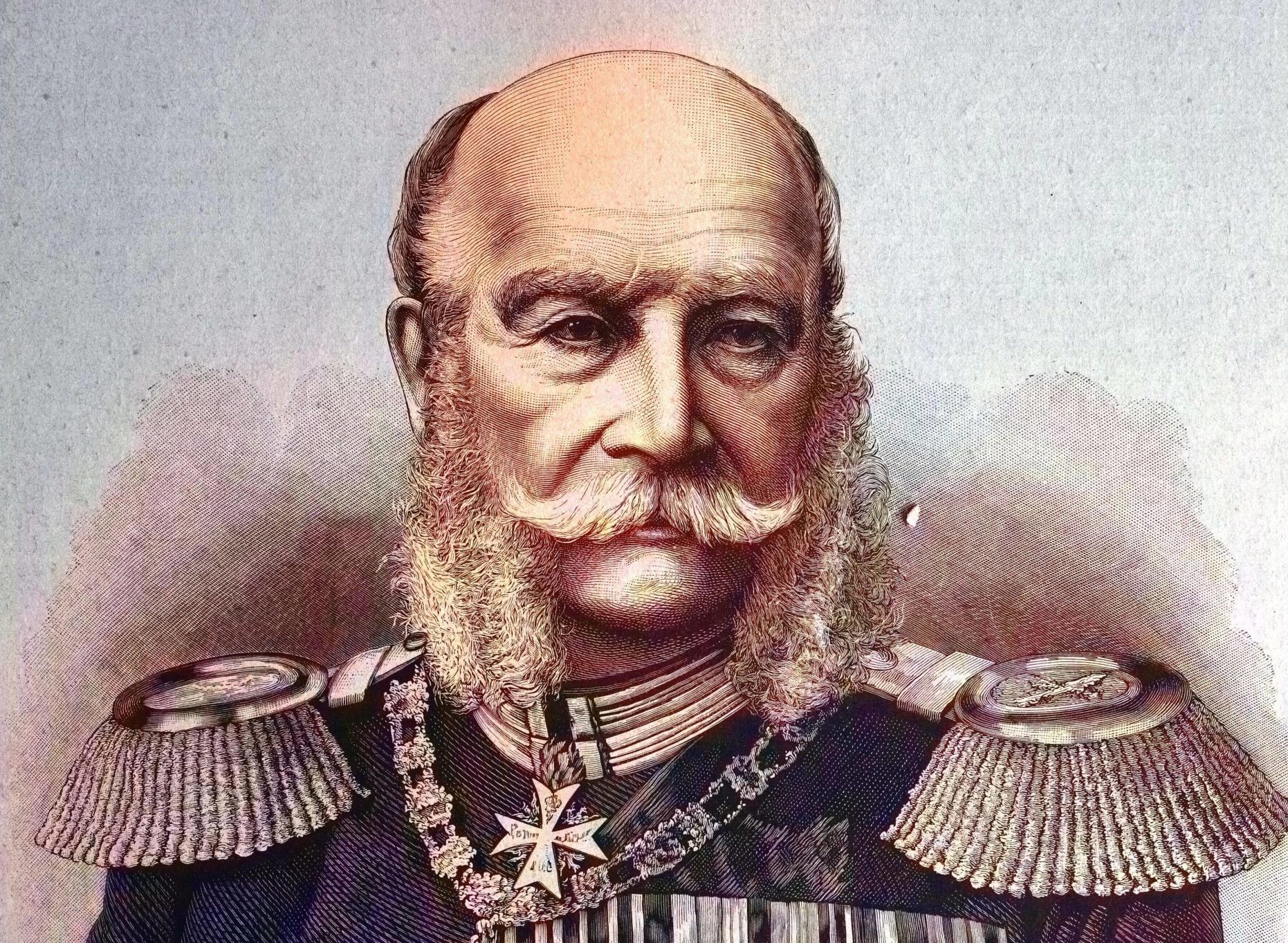 Wilhelm I. (1797 bis 1888), ab 1871 deutscher Kaiser. Foto: Imago/H. Tschanz-Hofmann