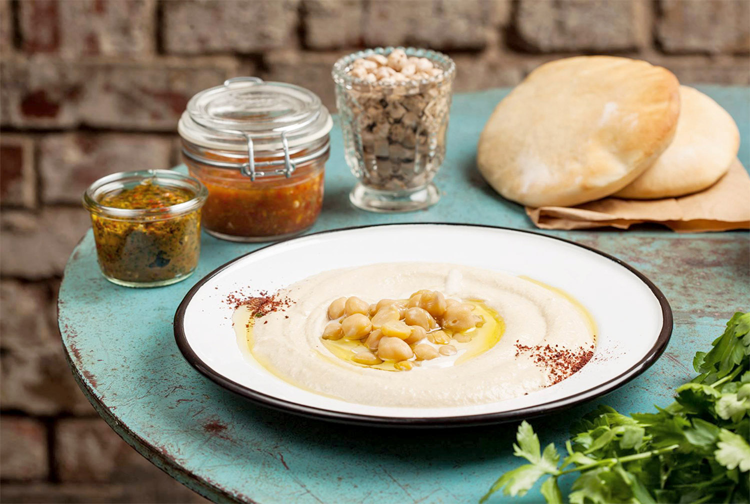 Kanaan Prenzlauer Berg Restaurant Israeli Palästinensisch Hummus