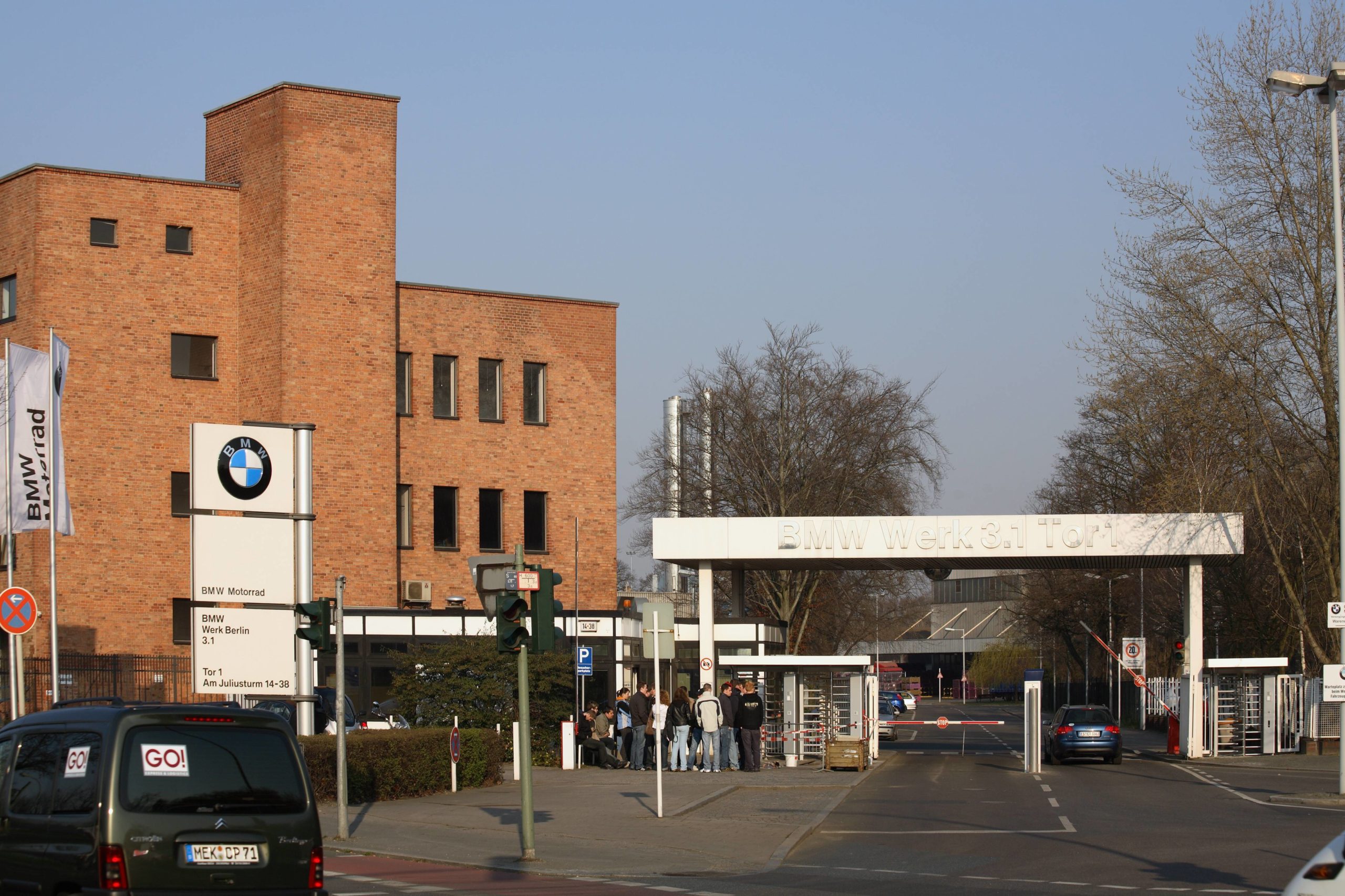 Industriearchitektur in Berlin: BMW Motorradwerk
