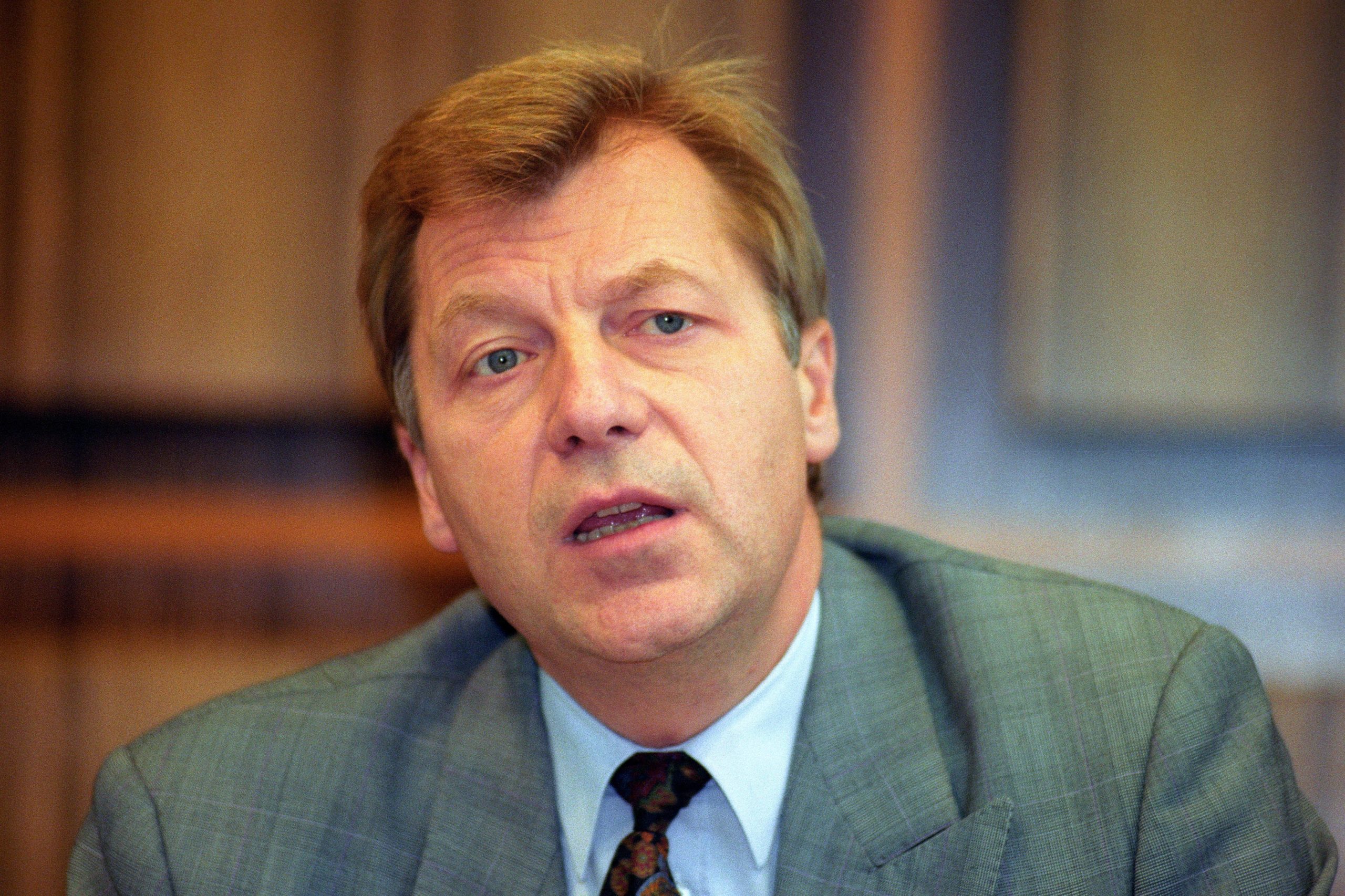 Eberhard Diepgen (CDU), Regierender Bürgermeister von Berlin. Foto: Imago/Sepp Spiegl