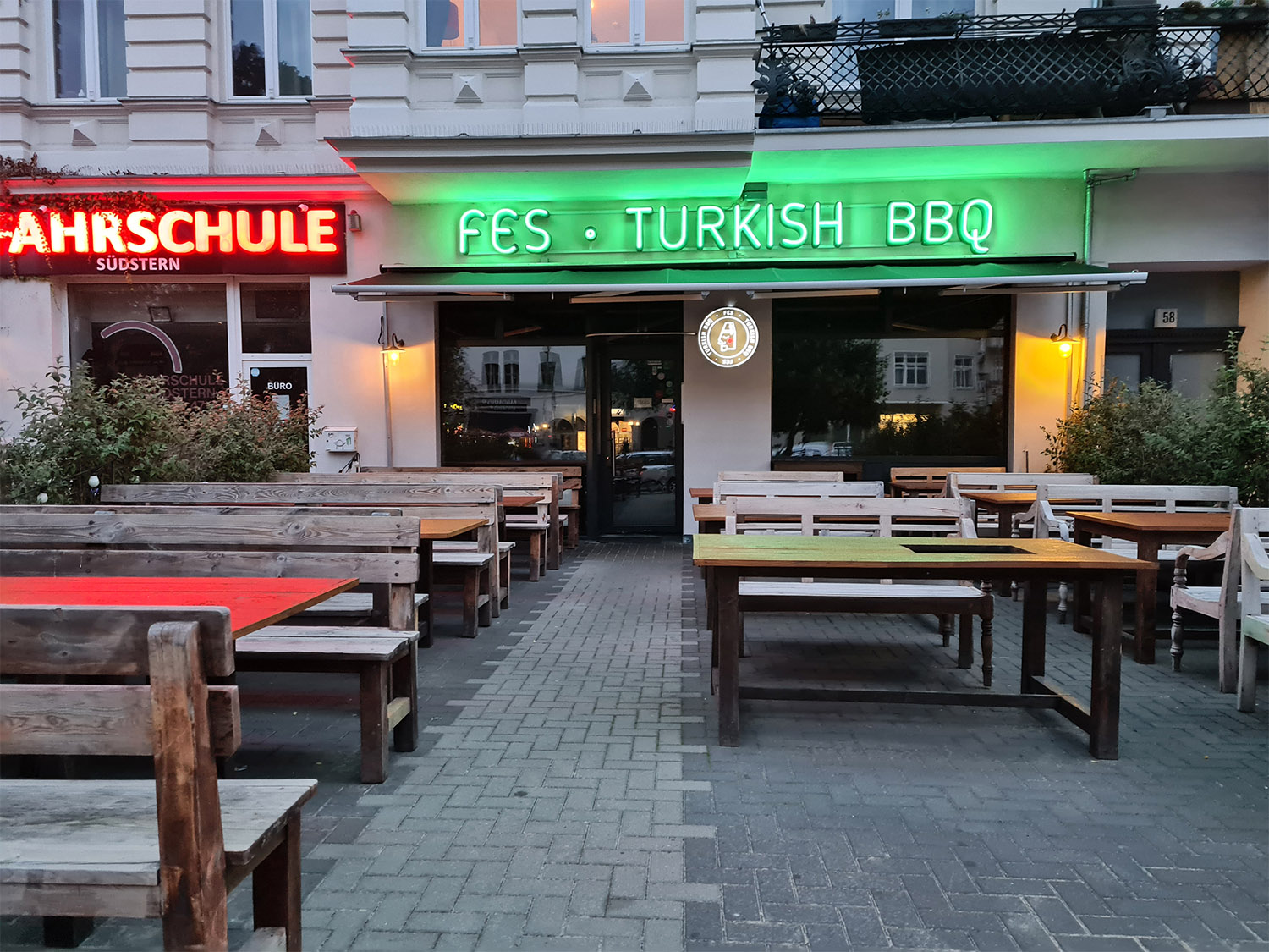 Fes türkisches Restaurant in Berlin von außen