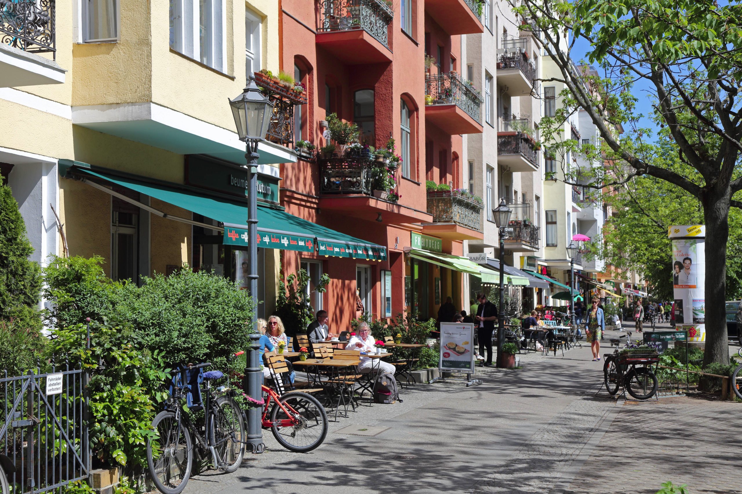 Schönste Straßen Berlins Die Körtestraße mit ihren denkmalgeschützten Wohnhäusern und verträumten Cafés ist ein kleines Universum für sich.