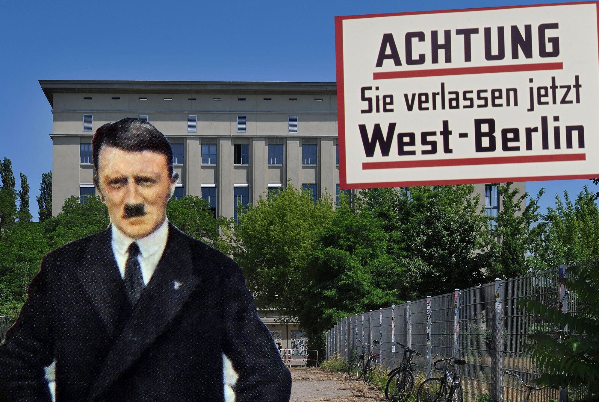 Was ist mit Berlin nur los? Hitler, Berghain und West-Berlin in den 1980er-Jahren sind die Themen der Stadt. Foto: Imago (3)