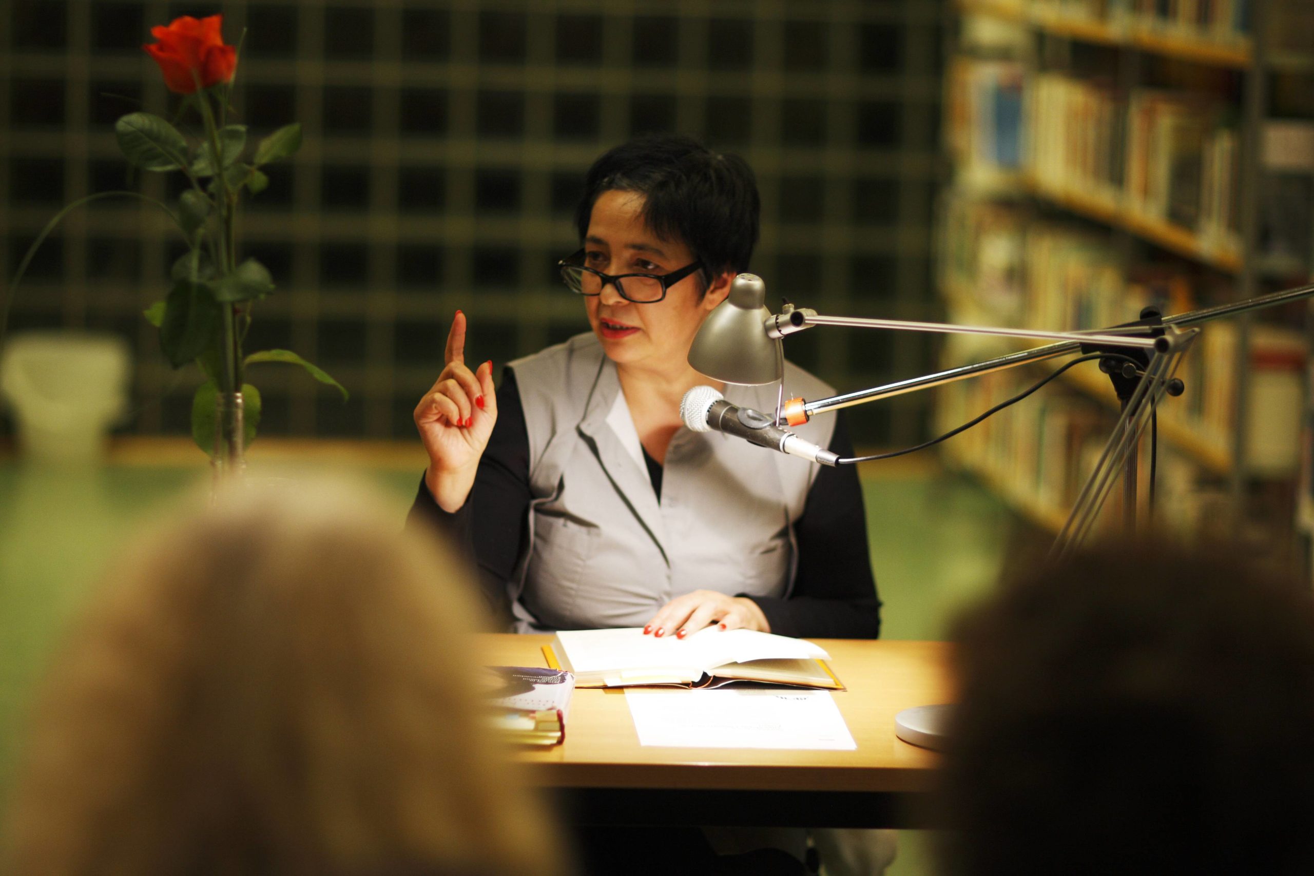 Die Anwältin und Frauenrechtlerin Seyran Ates bei einer Lesung im November 2011. Foto: Imago/Gerhard Leber