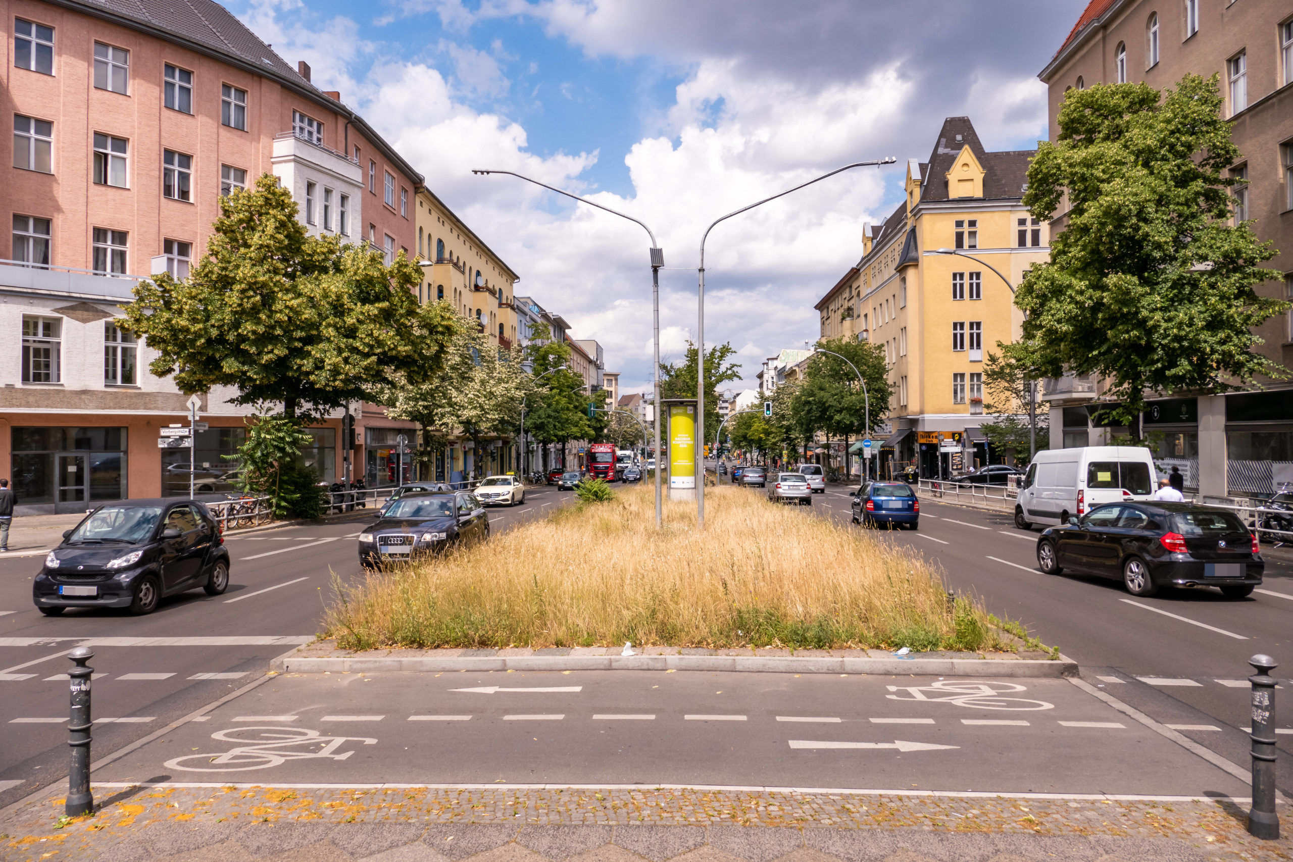 Tempo 30 auf Straßen wie der Hauptstraße in Schöneberg hat nur Vorteile 