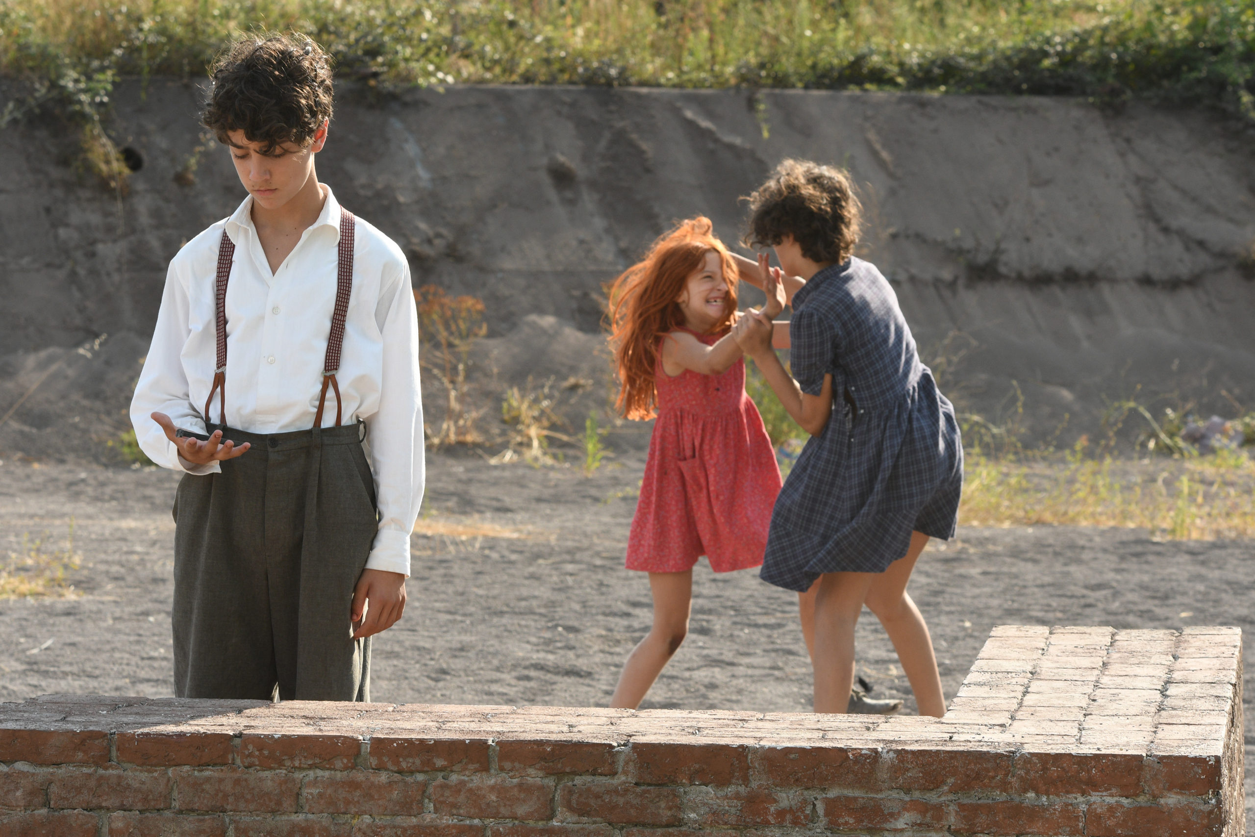 Matteo Pittiruti, Dania Marinoe und Dora Becker in "Leonora addio". Foto: Umberto Montiroli