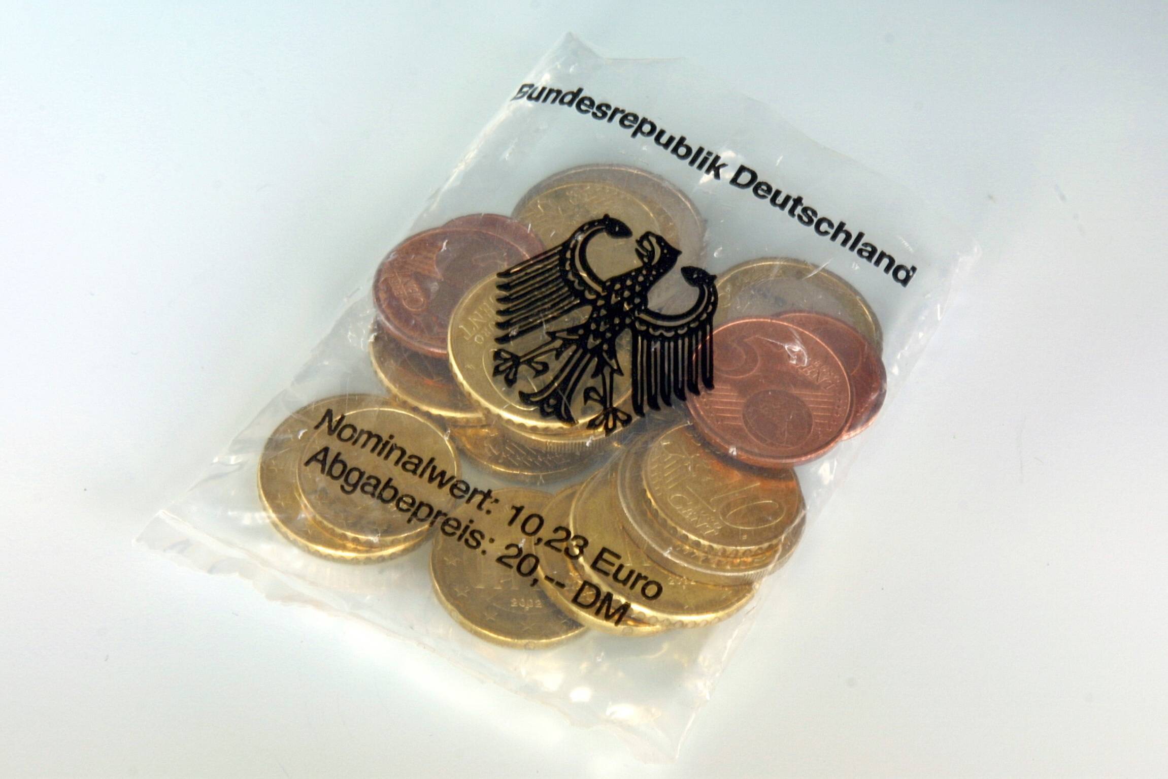 Das Euro-Münzen Starterkit. Foto: Imago/Thomas Imo/Photothek