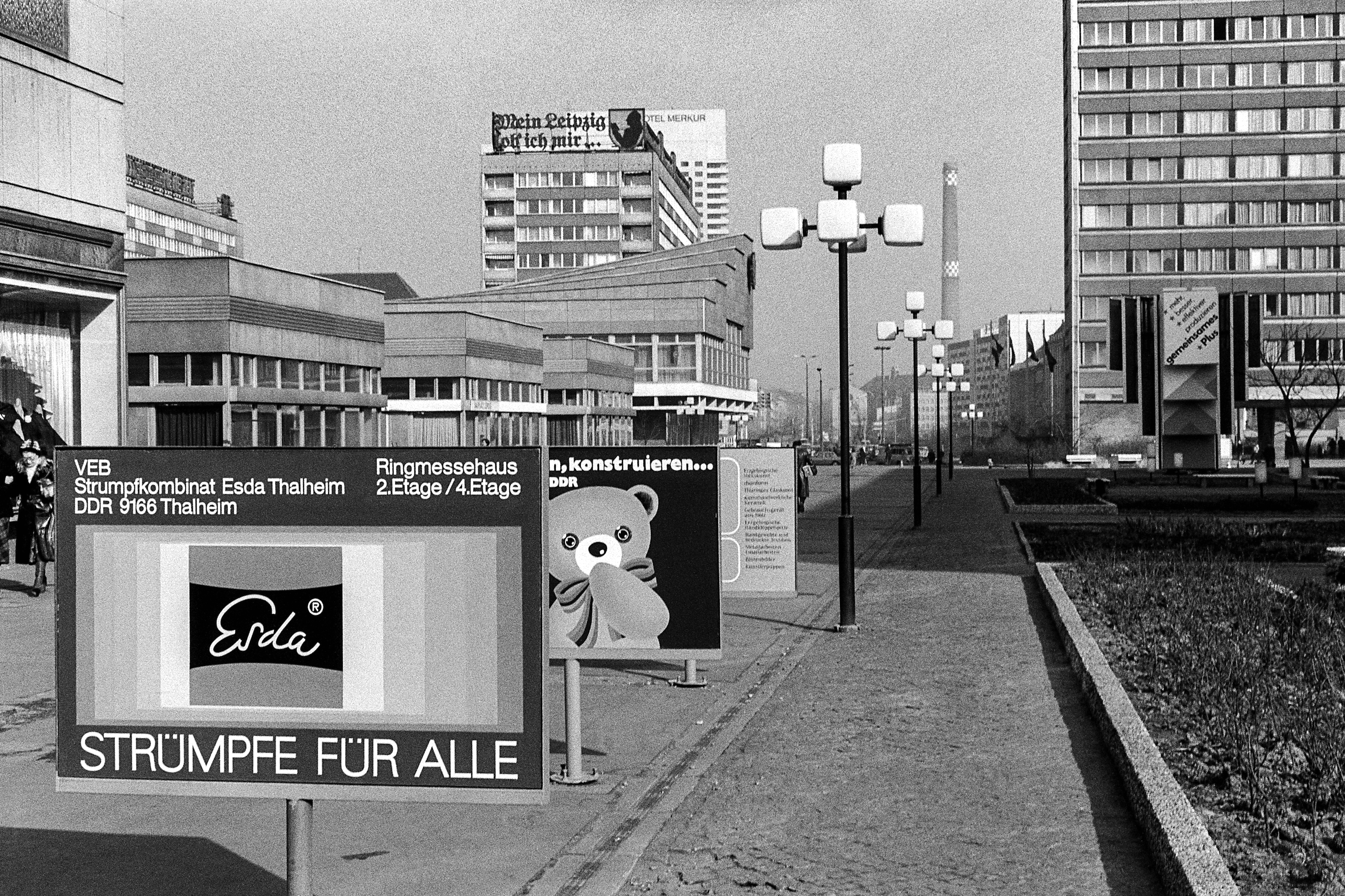 Leipzig aus "Ulrich Wüst – Stadtbilder 1979–1985" © Ulrich Wüst