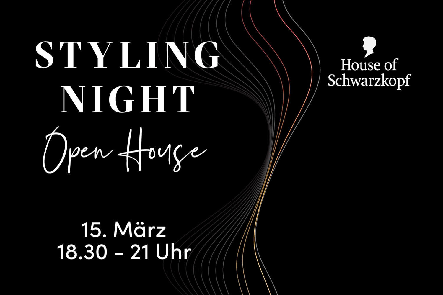 Ihr seid eingeladen: Die Styling Night im House of Schwarzkopf findet am 15. März statt. Foto: Matt Houpel