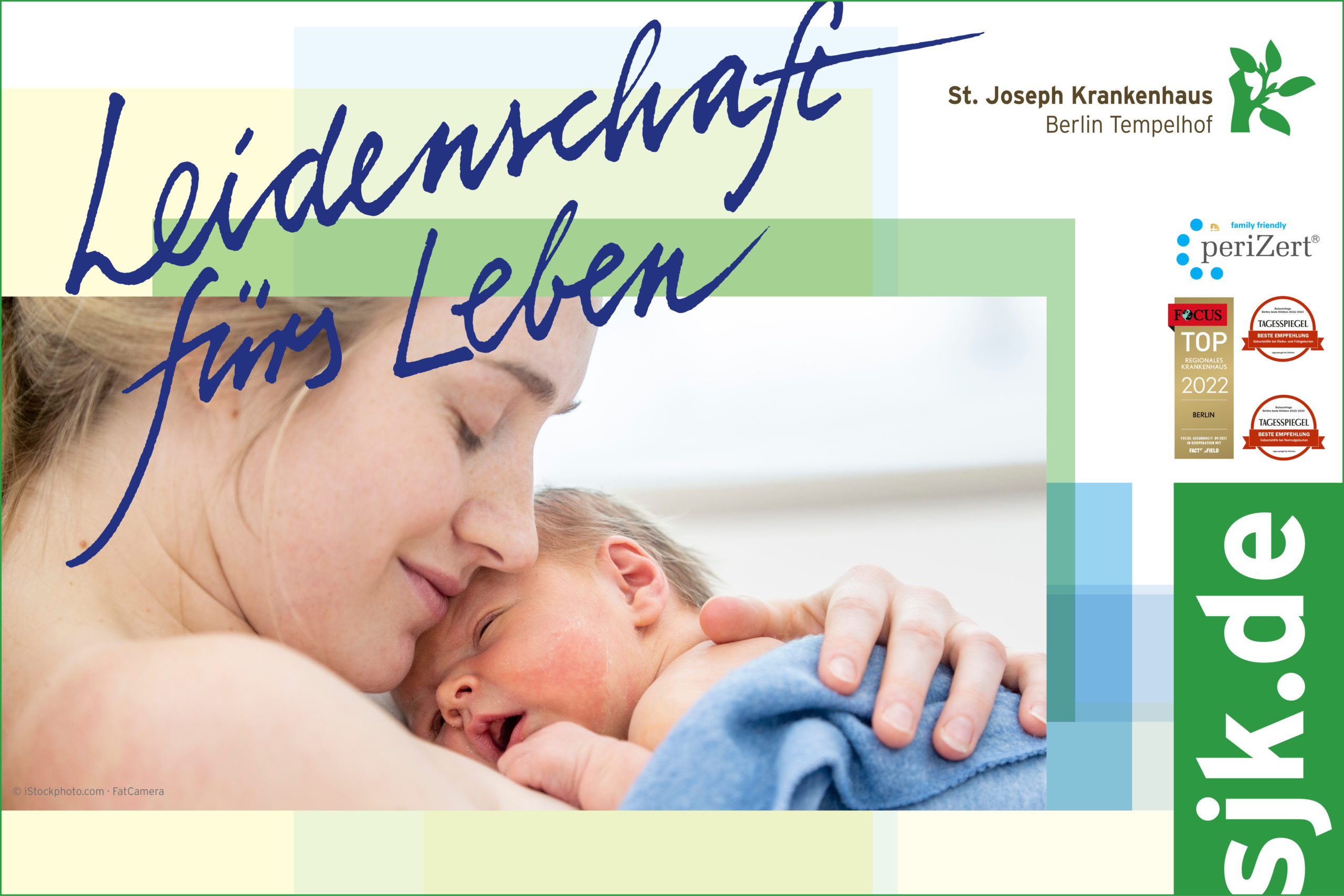 Das St. Joseph Krankenhaus Berlin-Tempelhof wurde als "family friendly" ausgezeichnet. Foto: 