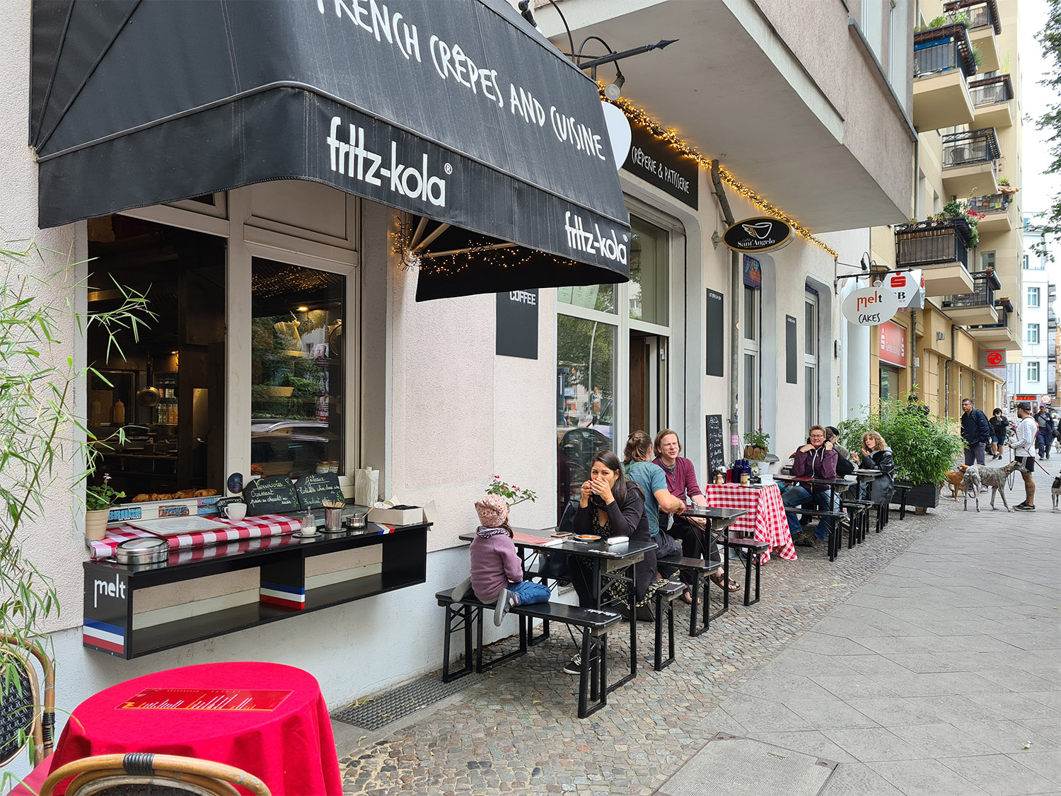 Melt ist Café und Crêperie und perfekt für ein Frühstück in Friedrichshain.