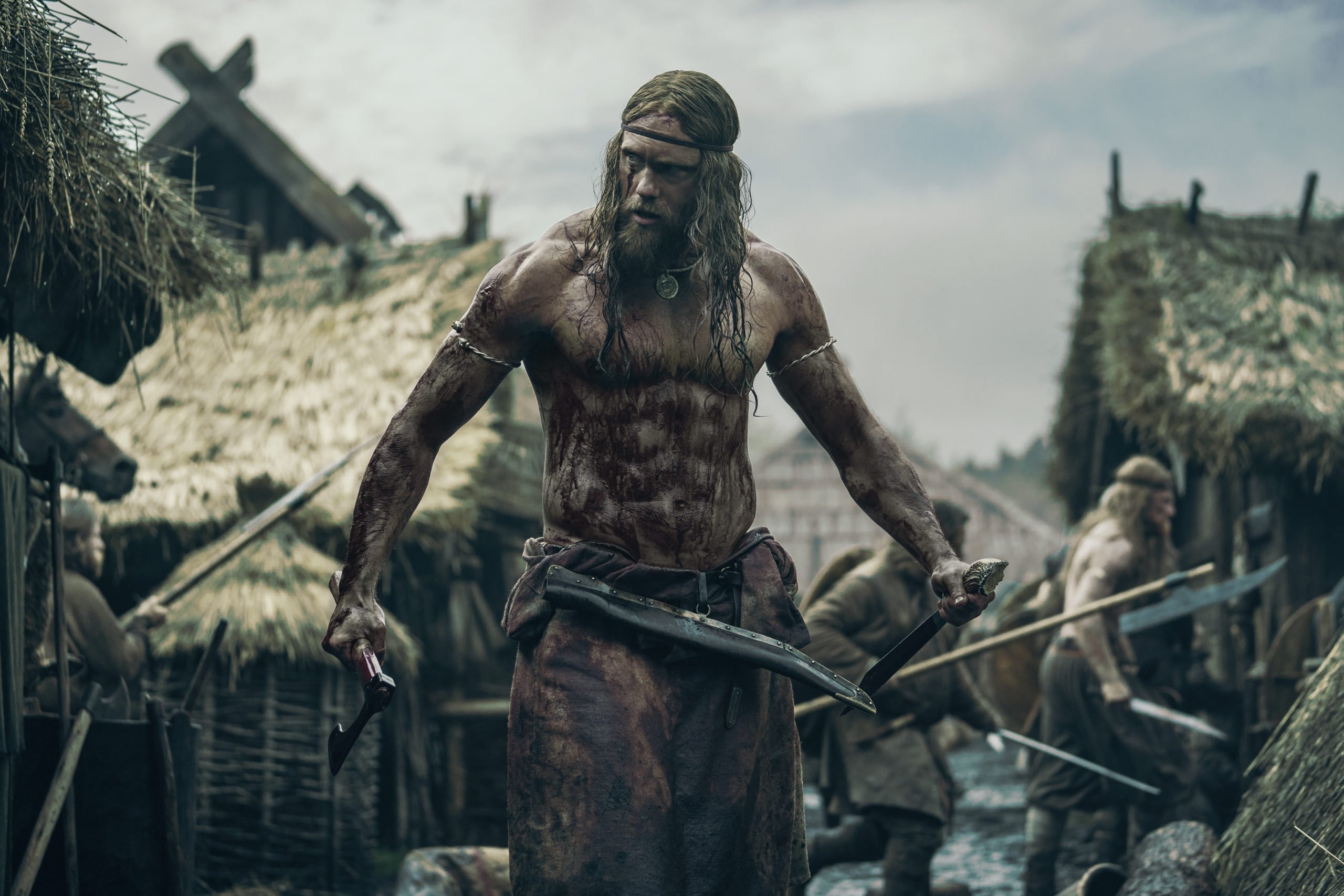 Alexander Skarsgård in "The Northman" von Robert Eggers. Foto: Universal