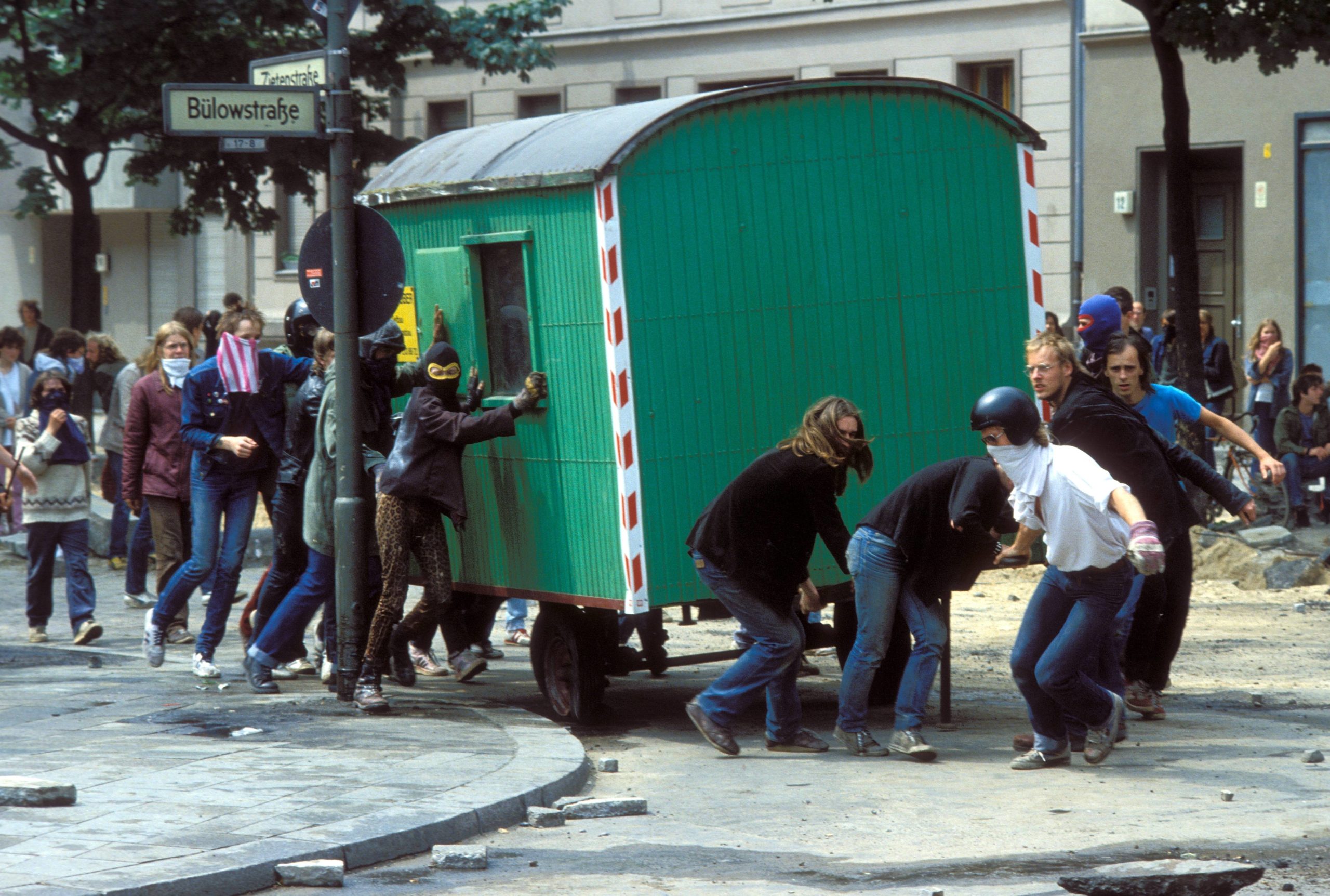 Protest in den 80ern: Der Besuch Reagans mobilisierte weite Teile der westdeutschen Linken. 