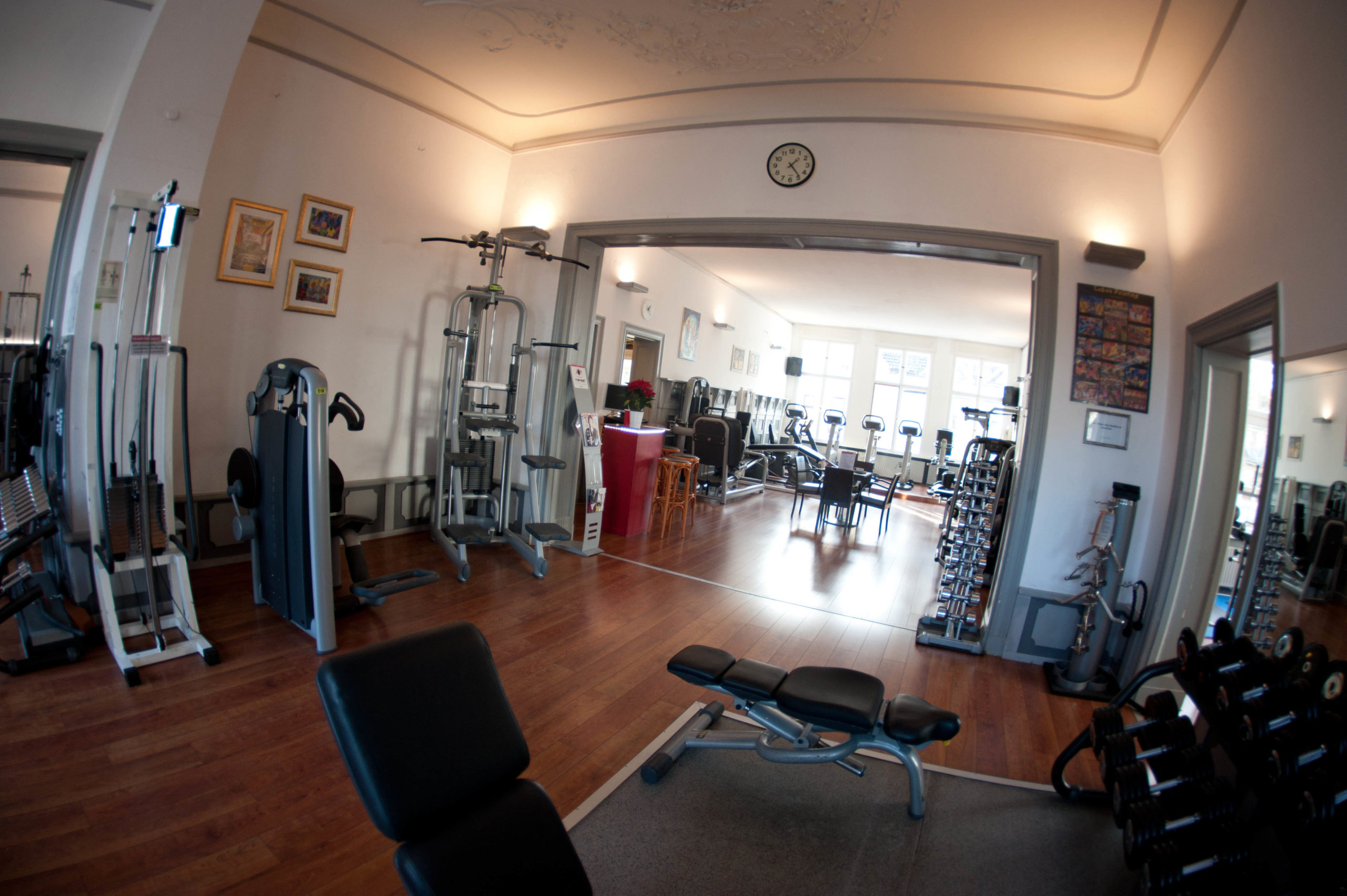 Fitnessstudios in Berlin Im Elan Lifestyle Club in Lichterfelde herrscht eine private Atmosphäre.