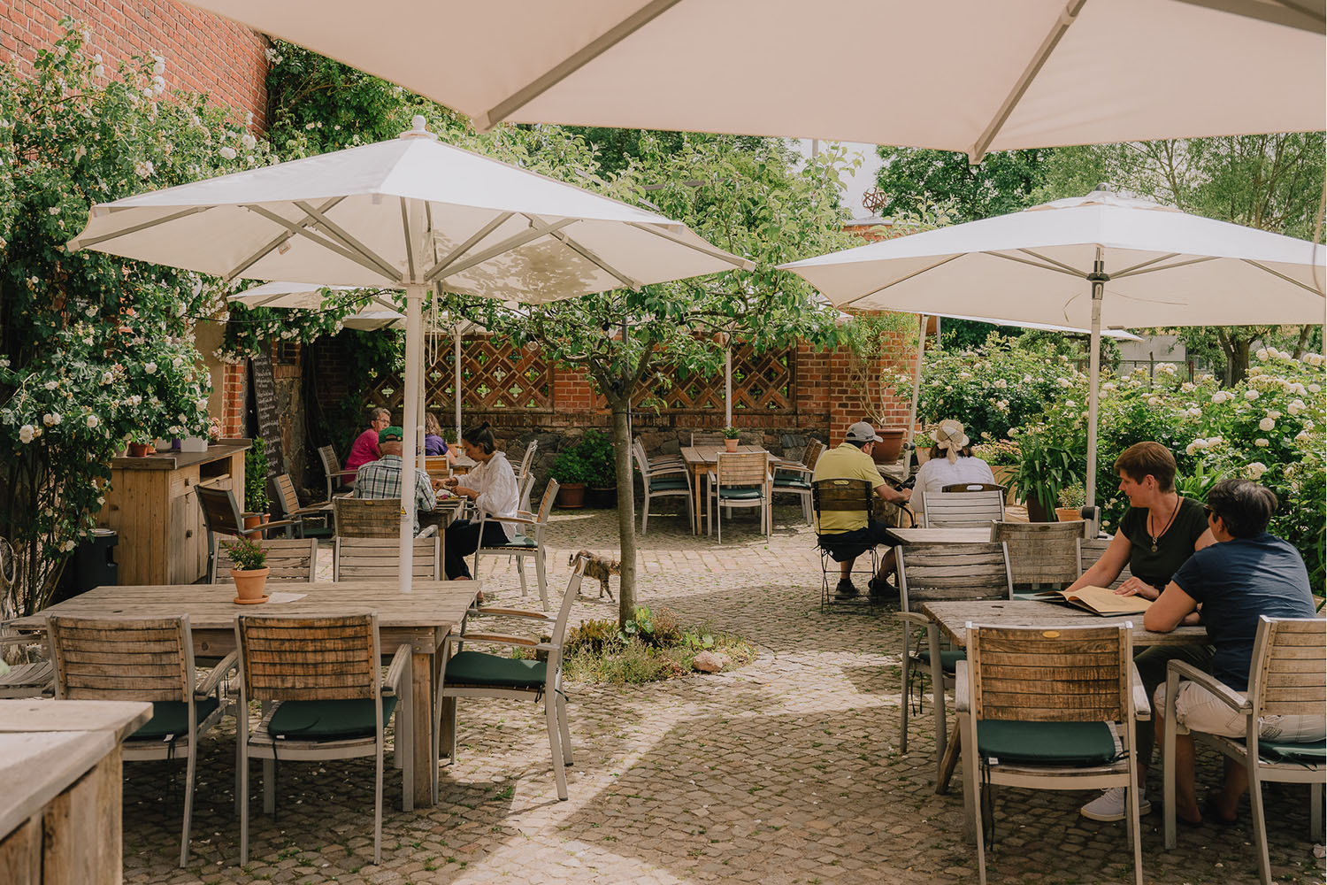 Die Gutshof Kraatz Weinschänke ist eines der besten Restaurants in der Uckermark.