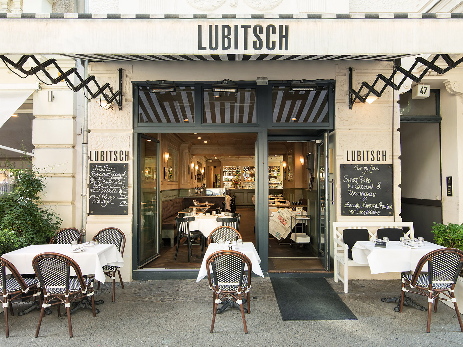 Das Lubitsch gehört zu den Klassikern unter den Restaurants in Charlottenburg.