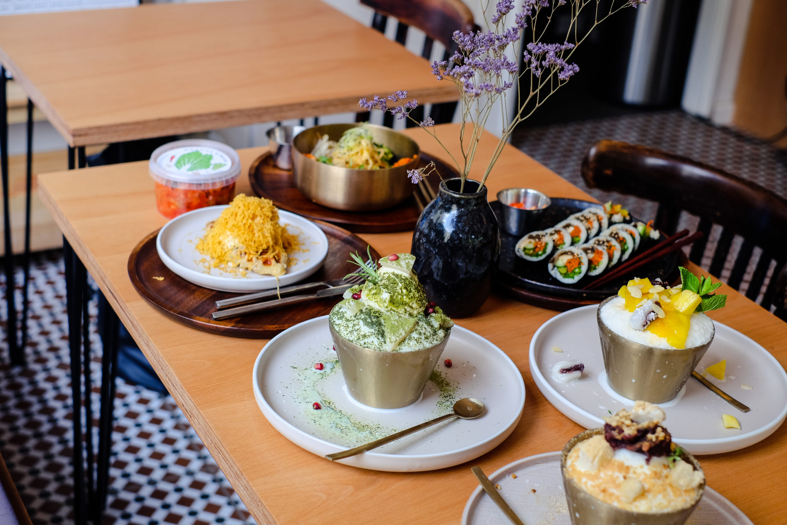 Unbedingt probieren: das koreanische Dessert Bingsu. Foto: Bettina Grabl