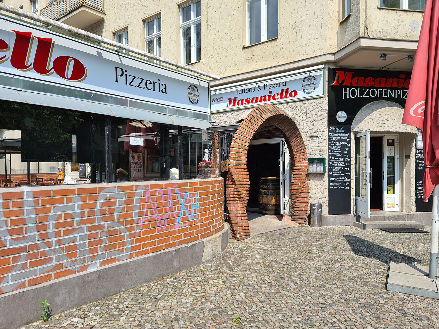 essen gehen mit Kindern in Berlin Italienische Herzlichkeit und gute Pizza: Nach dem Besuch bei Masaniello können Eltern mit Kindern noch durch die Hasenheide spazieren.