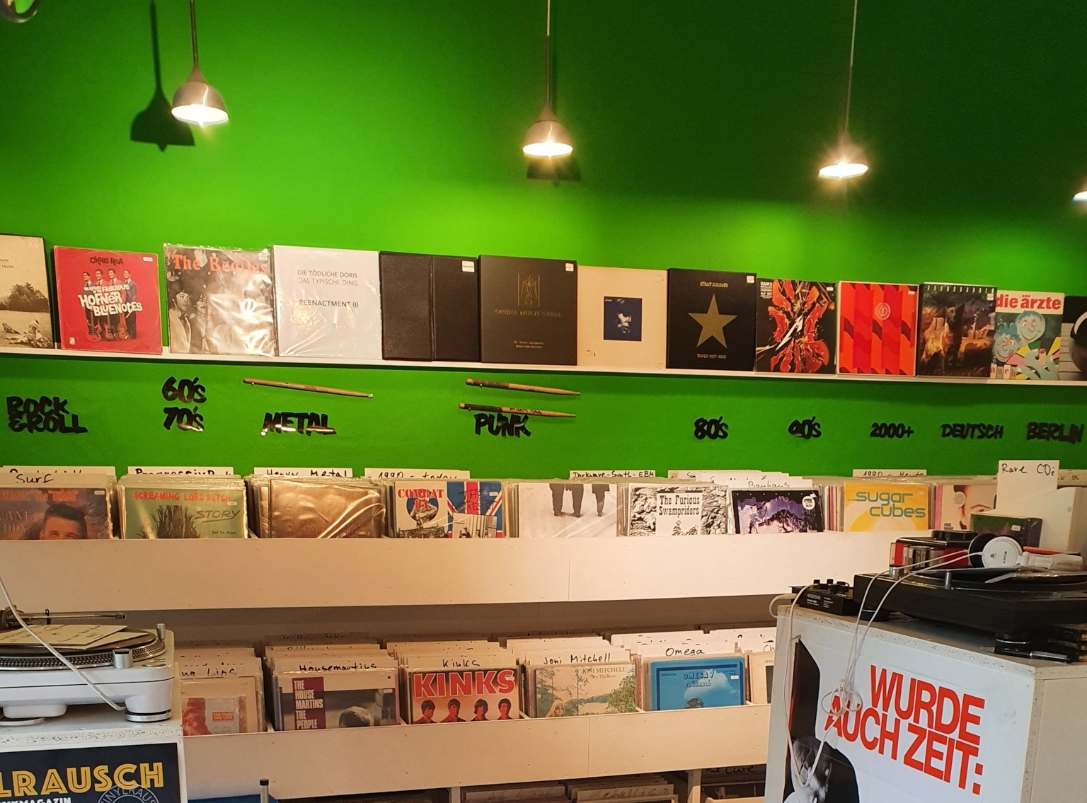 Gute Plattenläden in Berlin: Hier gibt es die Vinyls