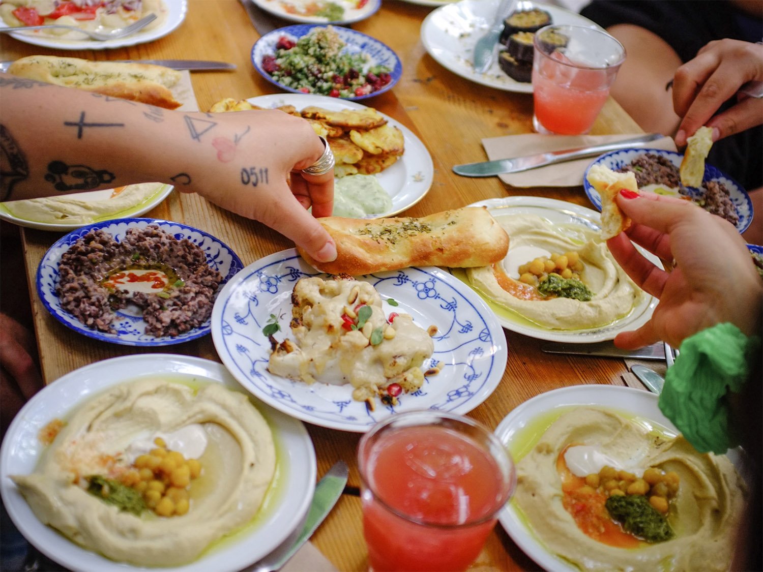 Sharing Plates = Teller zum Teilen