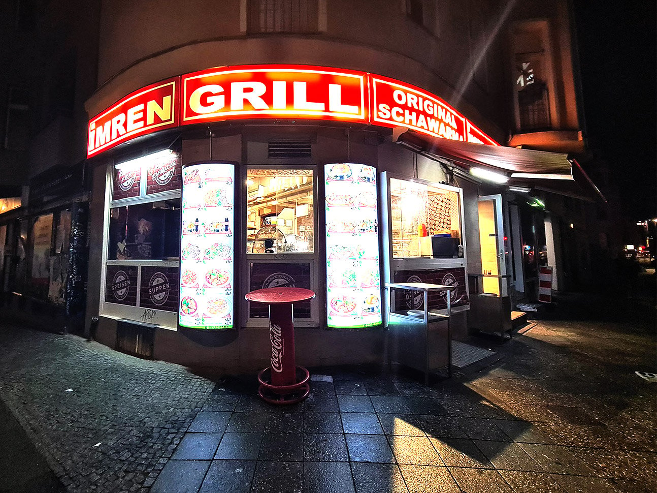 Döner bei Imren in Neukölln geht auch spät abends