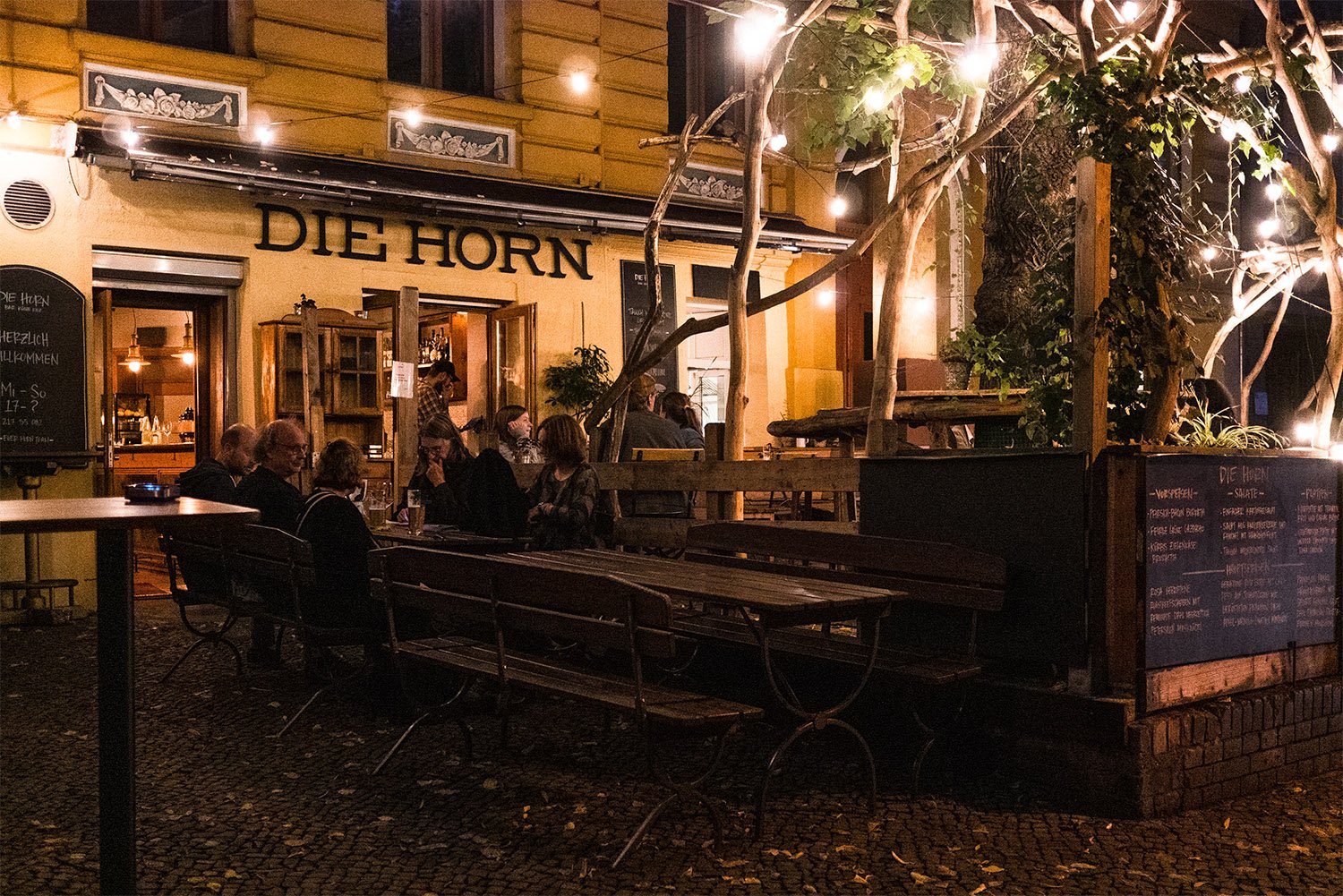 Terrasse in Kreuzberg: Die Horn