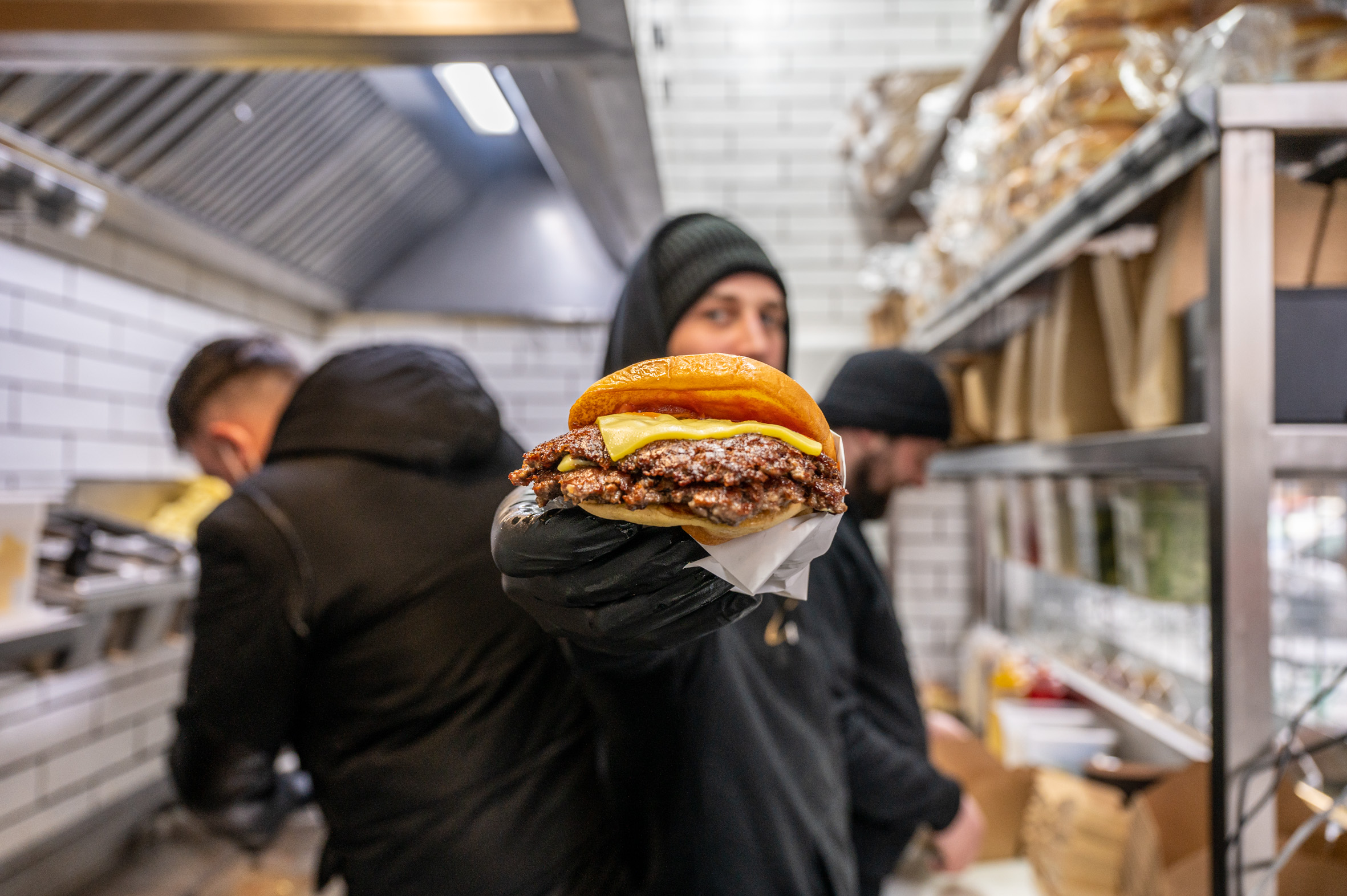 Dauerbrenner zum Mittag: Smash Burger by Goldies.