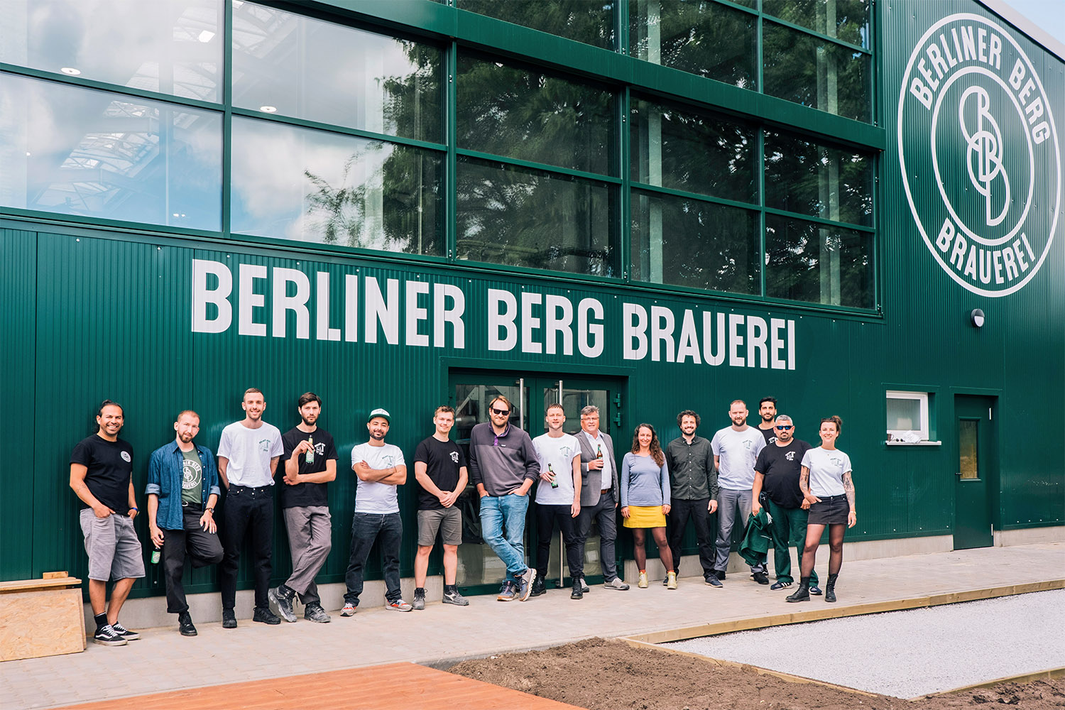 Die Berliner Berg Brauerei in der Treptower Straße 39 in Neukölln