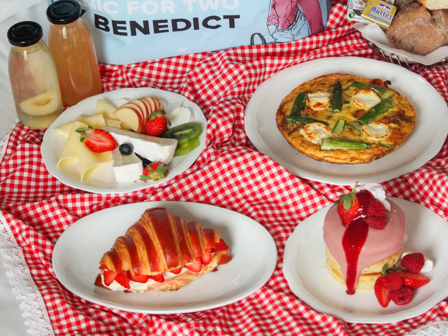 Tolle Idee zum Valentinstag: Ein Picknick vom Frühstücksprofi Benedict.