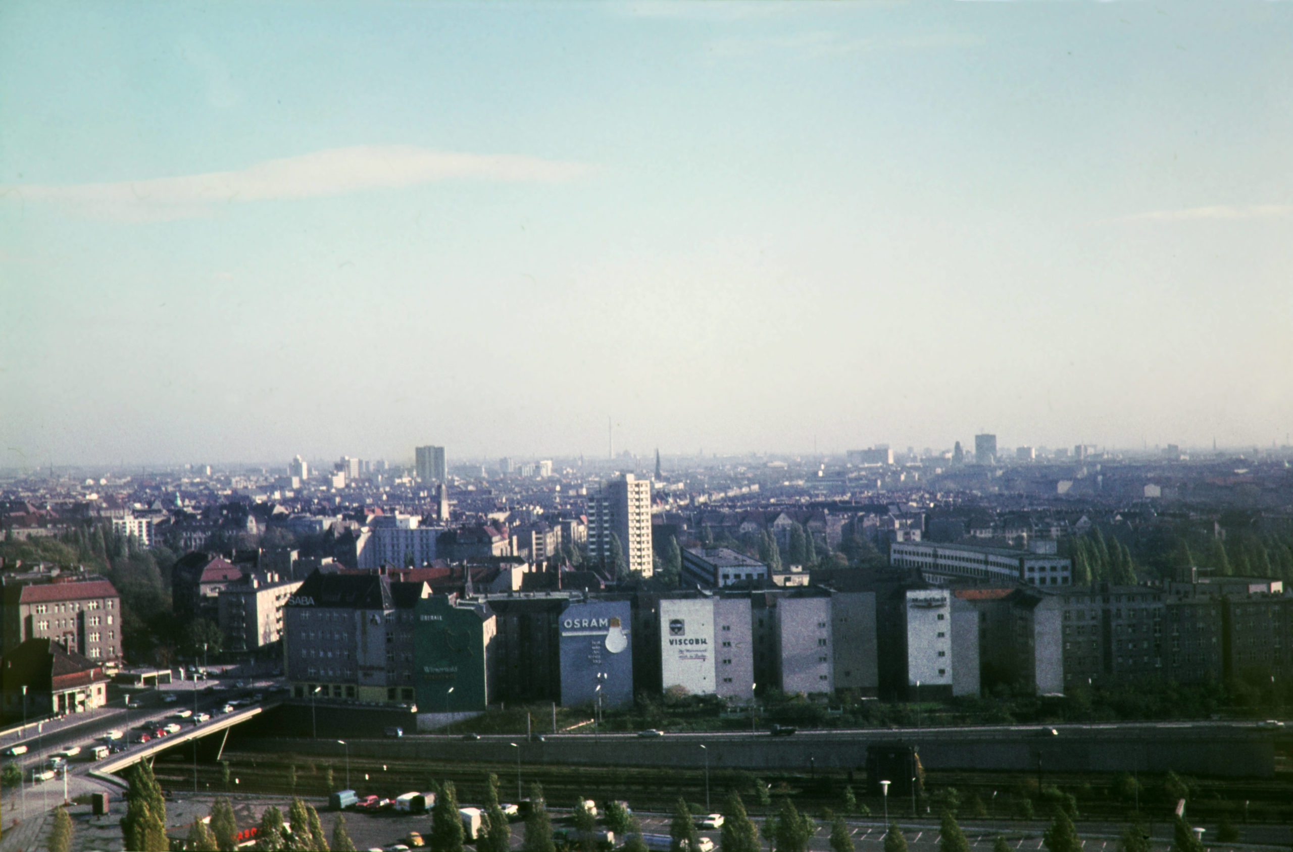 Blick vom Funkturm Richtung Ost-Berlin, 1963. Foto: Imago/Serienlicht